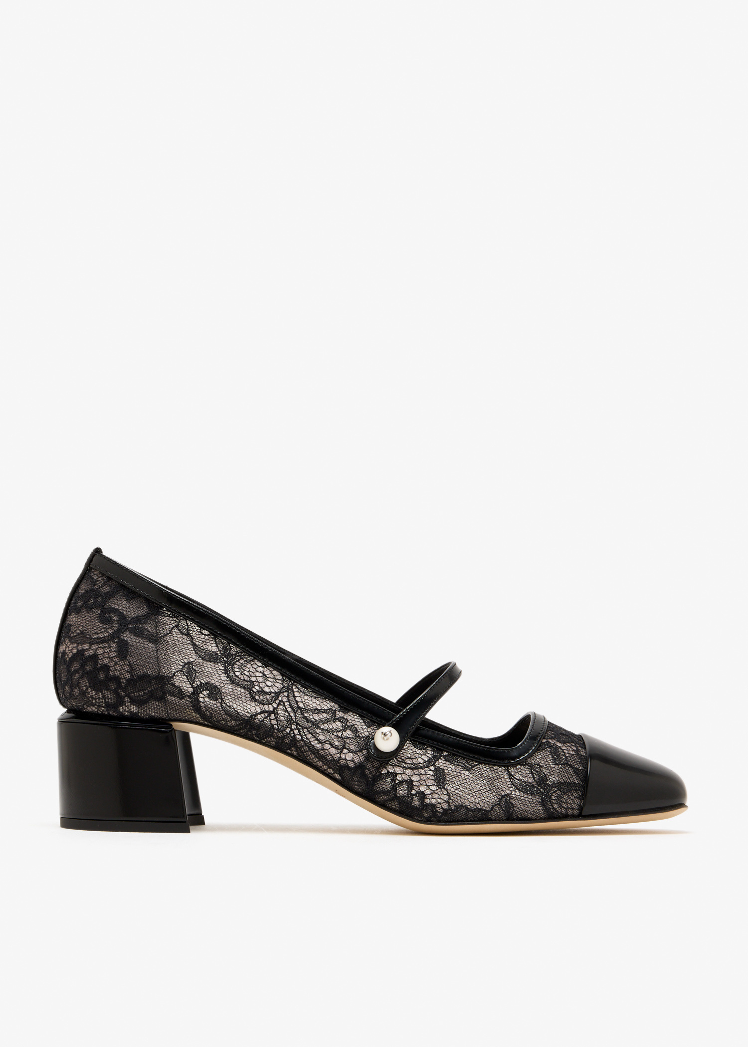 Jimmy Choo Elisa 45 浅口鞋女士- 黑色阿联酋| Level Shoes