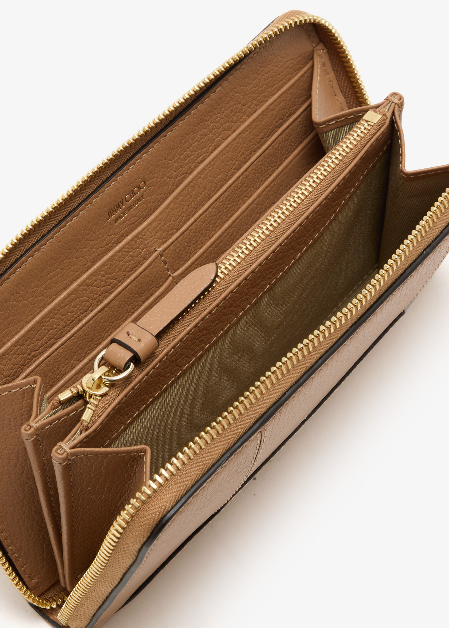 Jimmy Choo DM Pippa long wallet for Women - Brown in UAE | Level Shoes