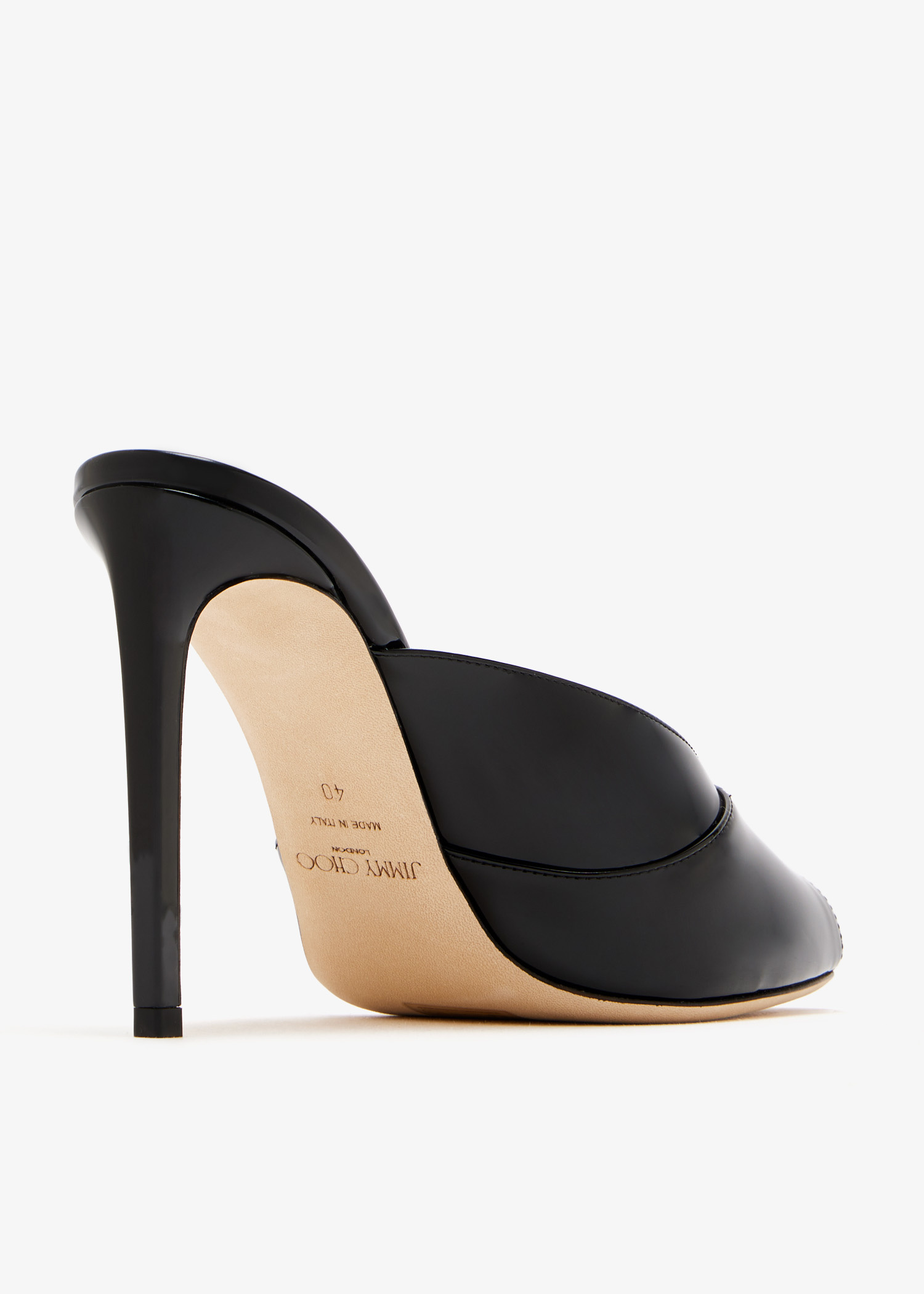 Jimmy Choo Brigitte 100 mules for Women - Black in UAE | Level Shoes