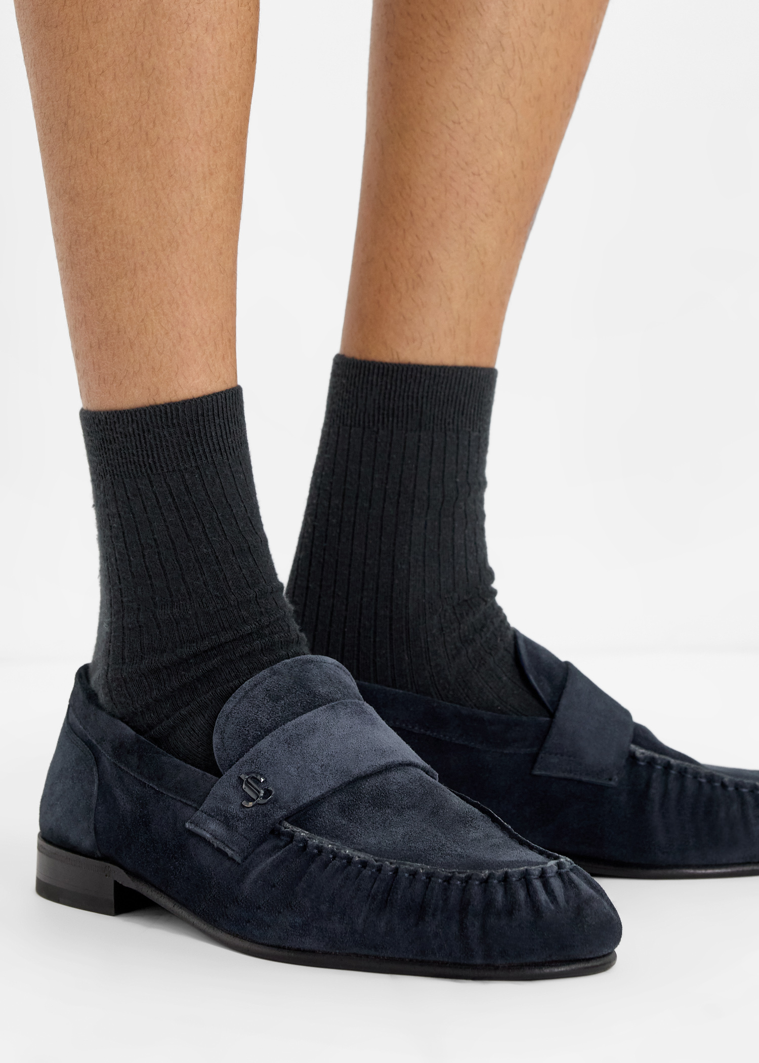 Jimmy Choo Ellis loafers for Men - Blue in Oman | Level Shoes
