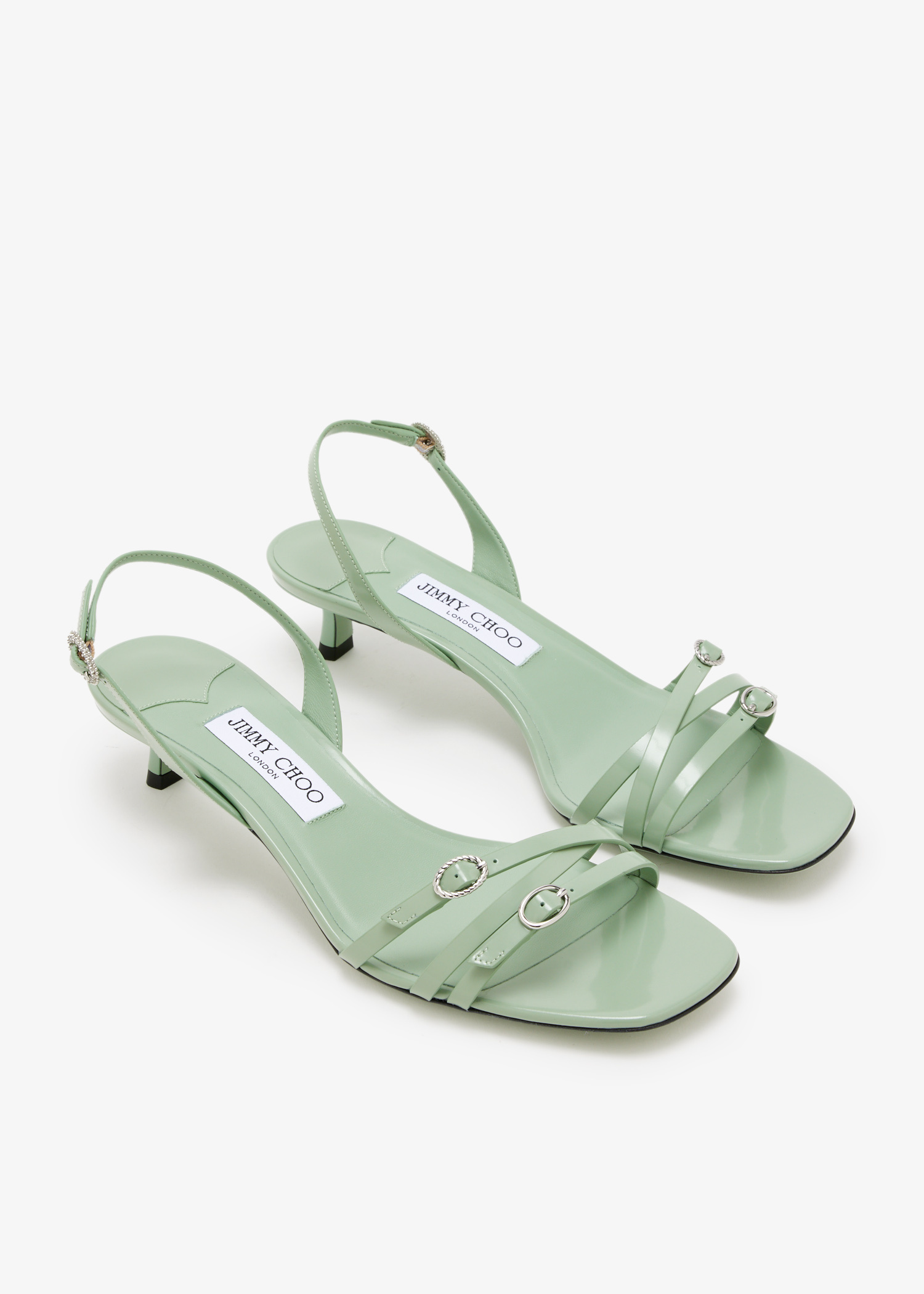 Jimmy Choo Kaira 35 sandals for Women - Green in Kuwait | Level Shoes