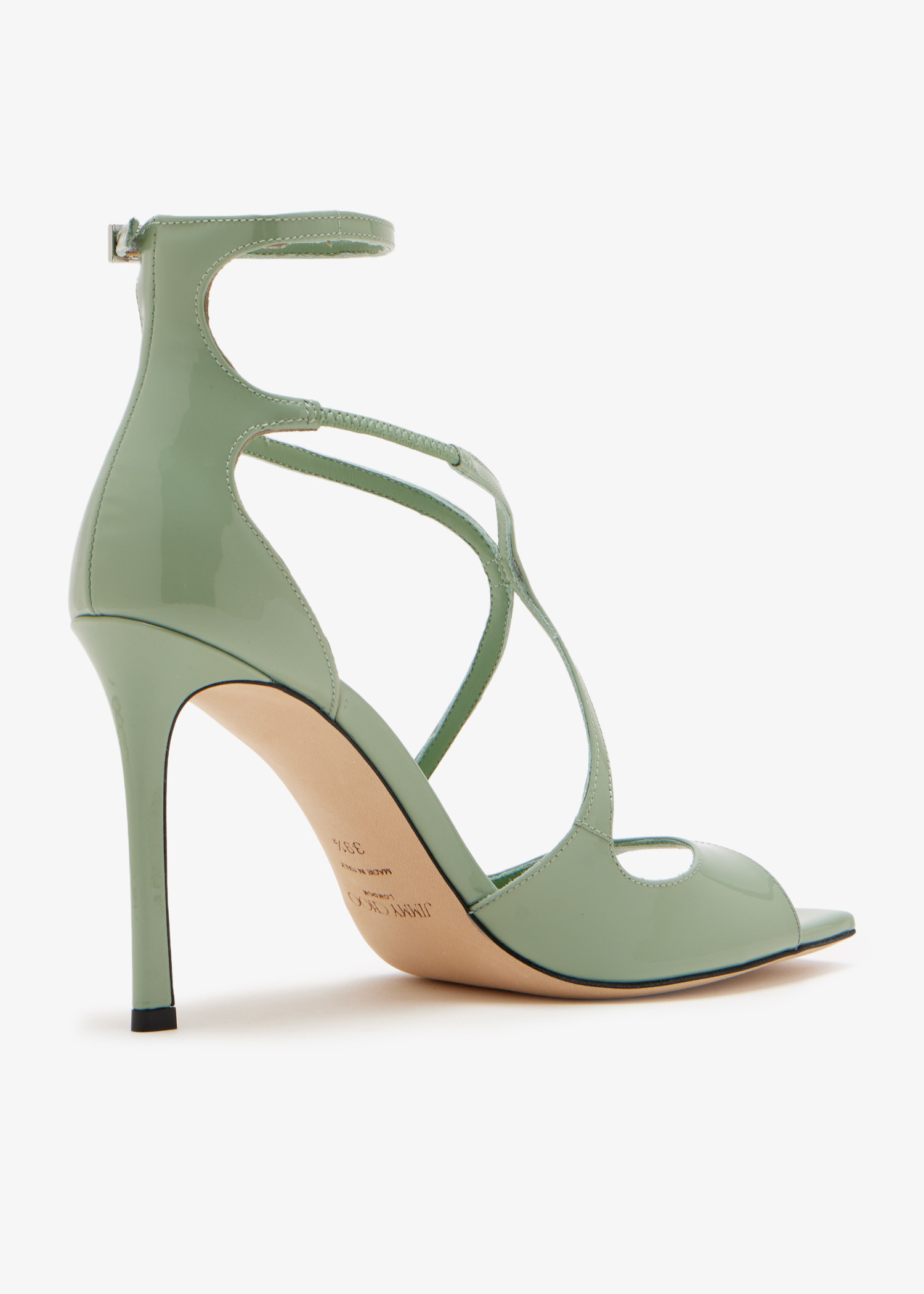 Jimmy Choo Azia 95 sandals for Women - Green in KSA | Level Shoes