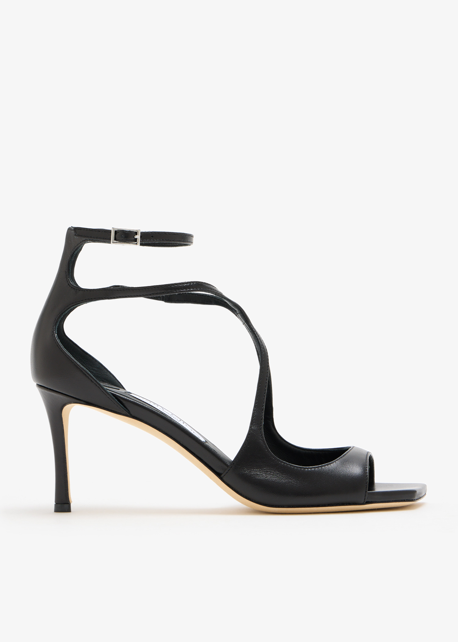 Jimmy Choo Azia 75 sandals for Women - Black in Qatar | Level Shoes