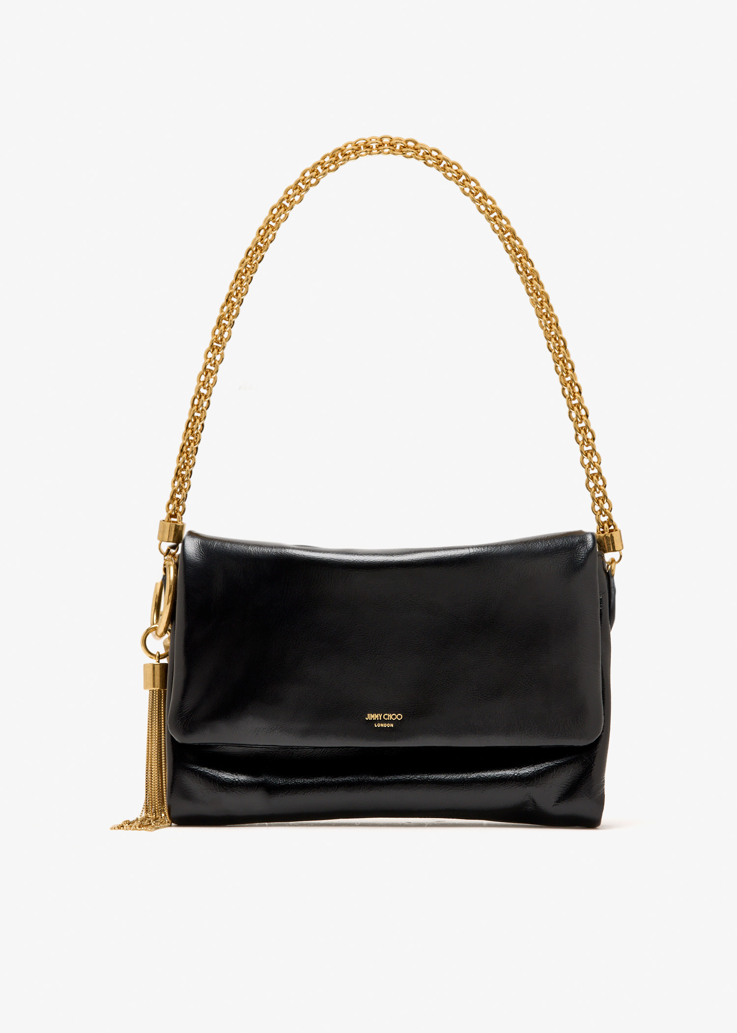 Jimmy Choo Callie Flap shoulder bag for Women - Black in UAE
