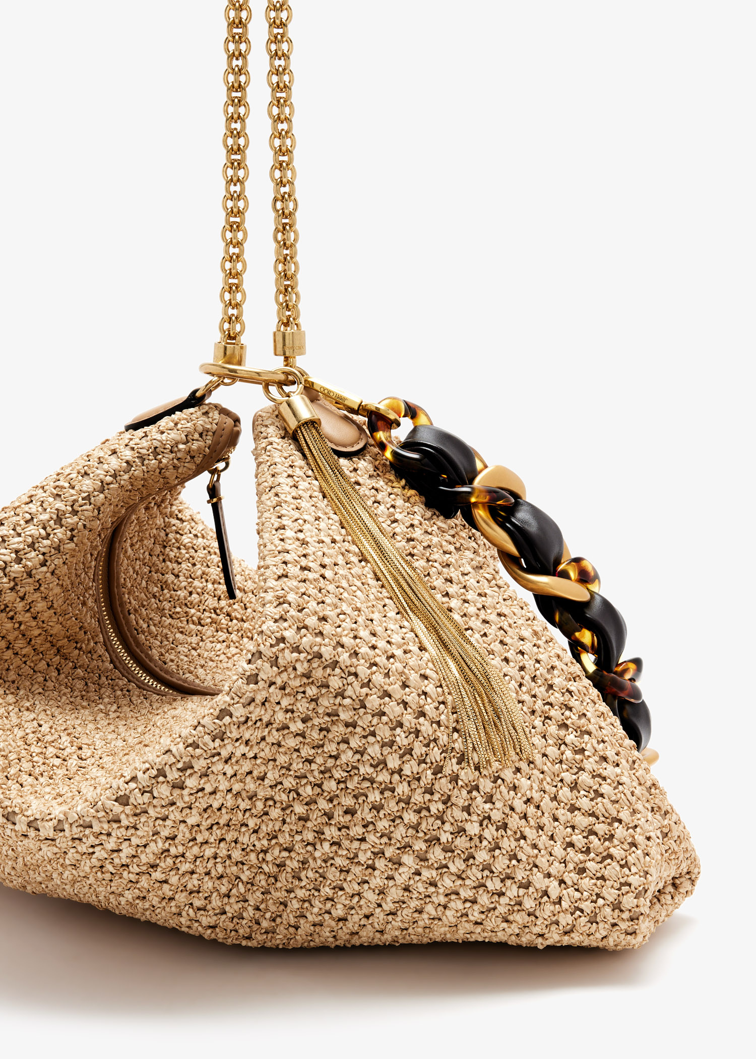 Jimmy Choo Callie Maxi shoulder bag for Women - Beige in USA