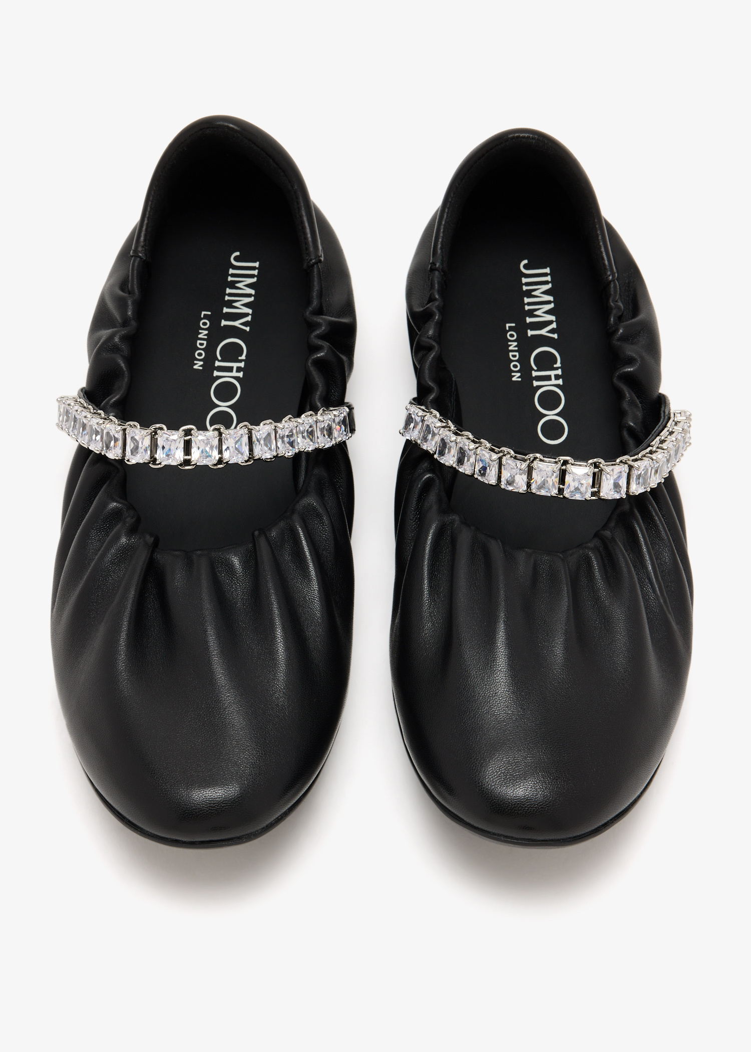 Jimmy Choo Jade ballerinas for Women - Black in USA | Level Shoes