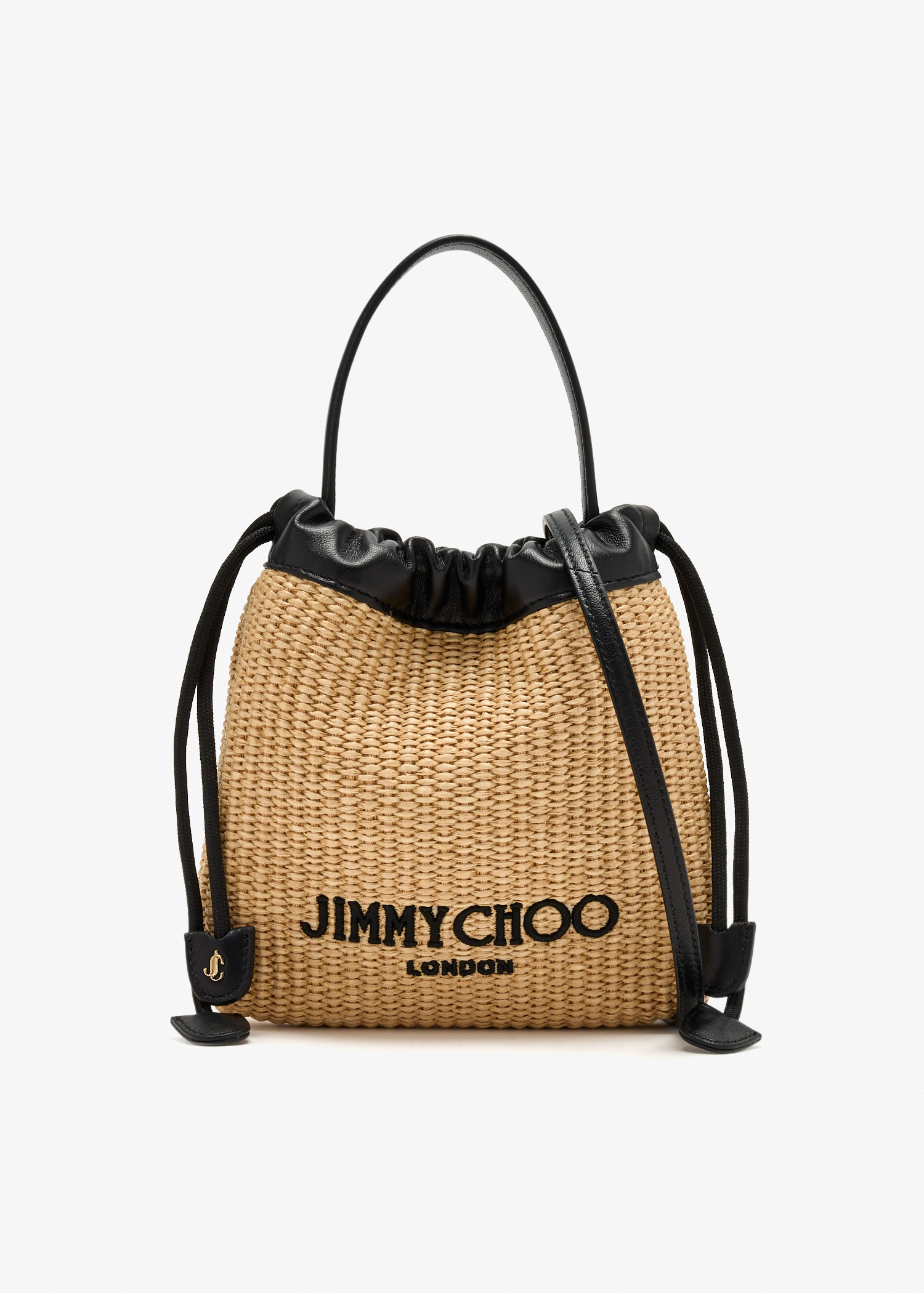 Jimmy Choo Drawstring pouch for Women - Beige in USA | Level Shoes
