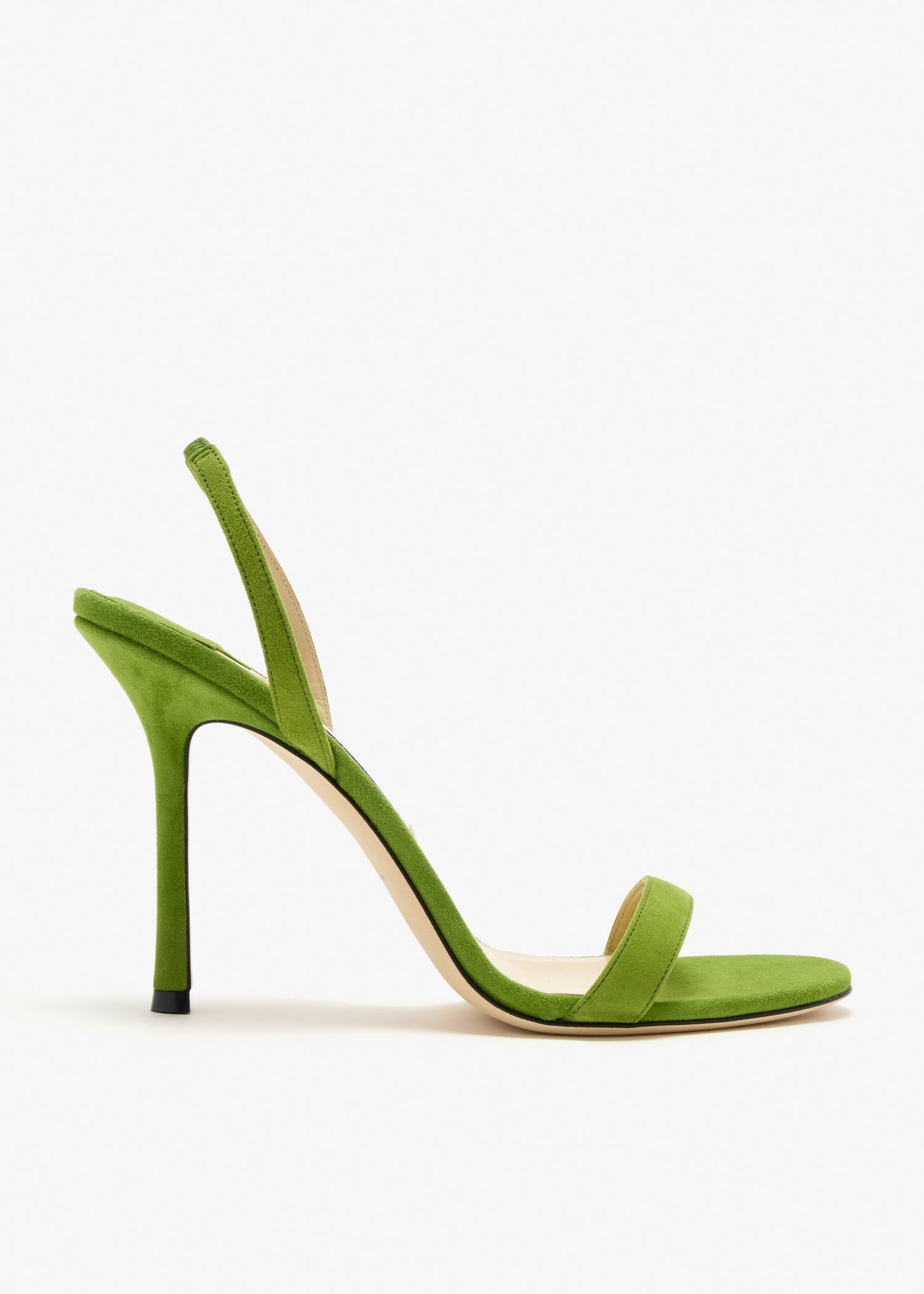 Jimmy Choo Jenn 100 sandals for Women - Green in UAE | Level Shoes