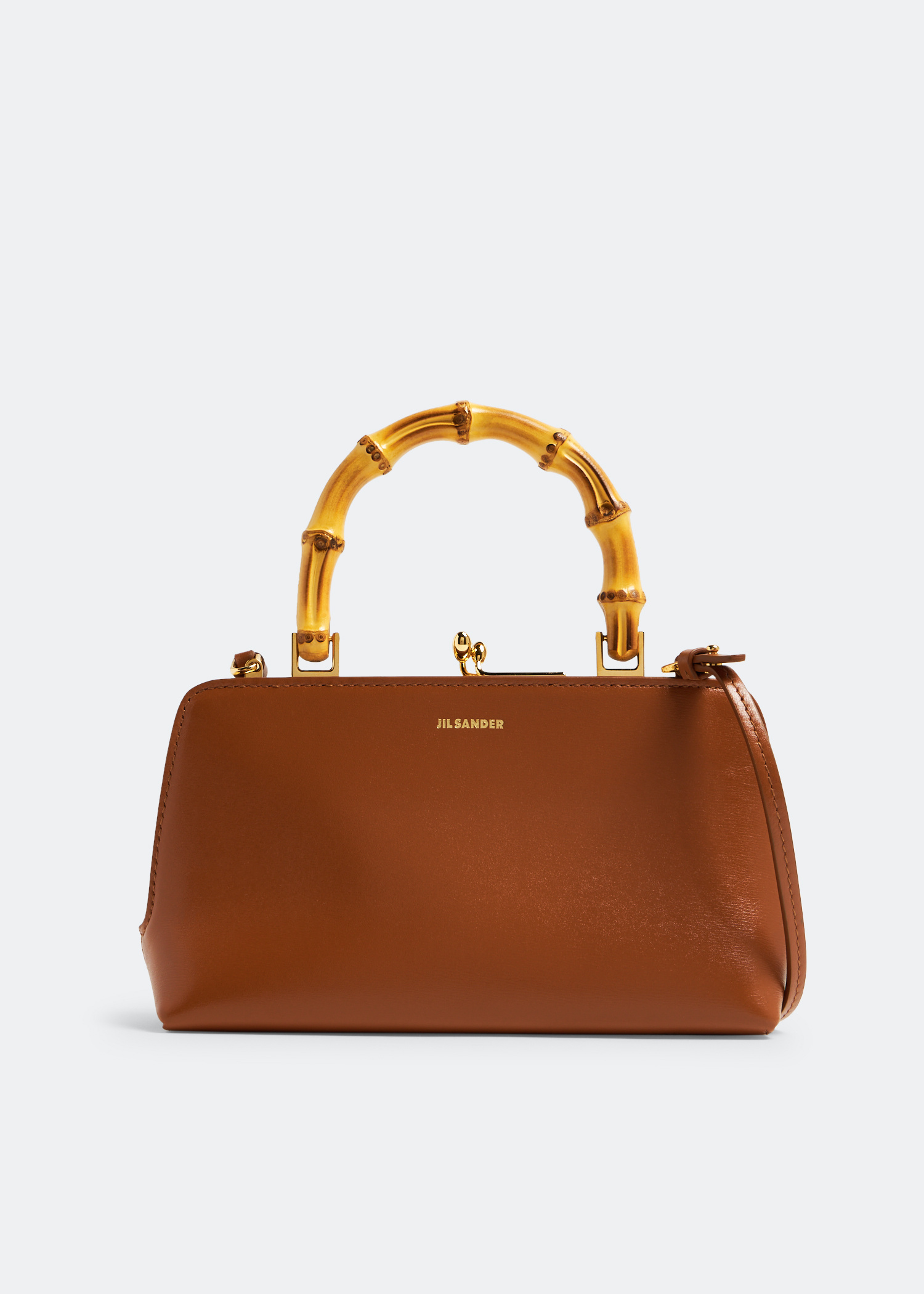Jil Sander Goji Bamboo mini bag for Women - Brown in UAE