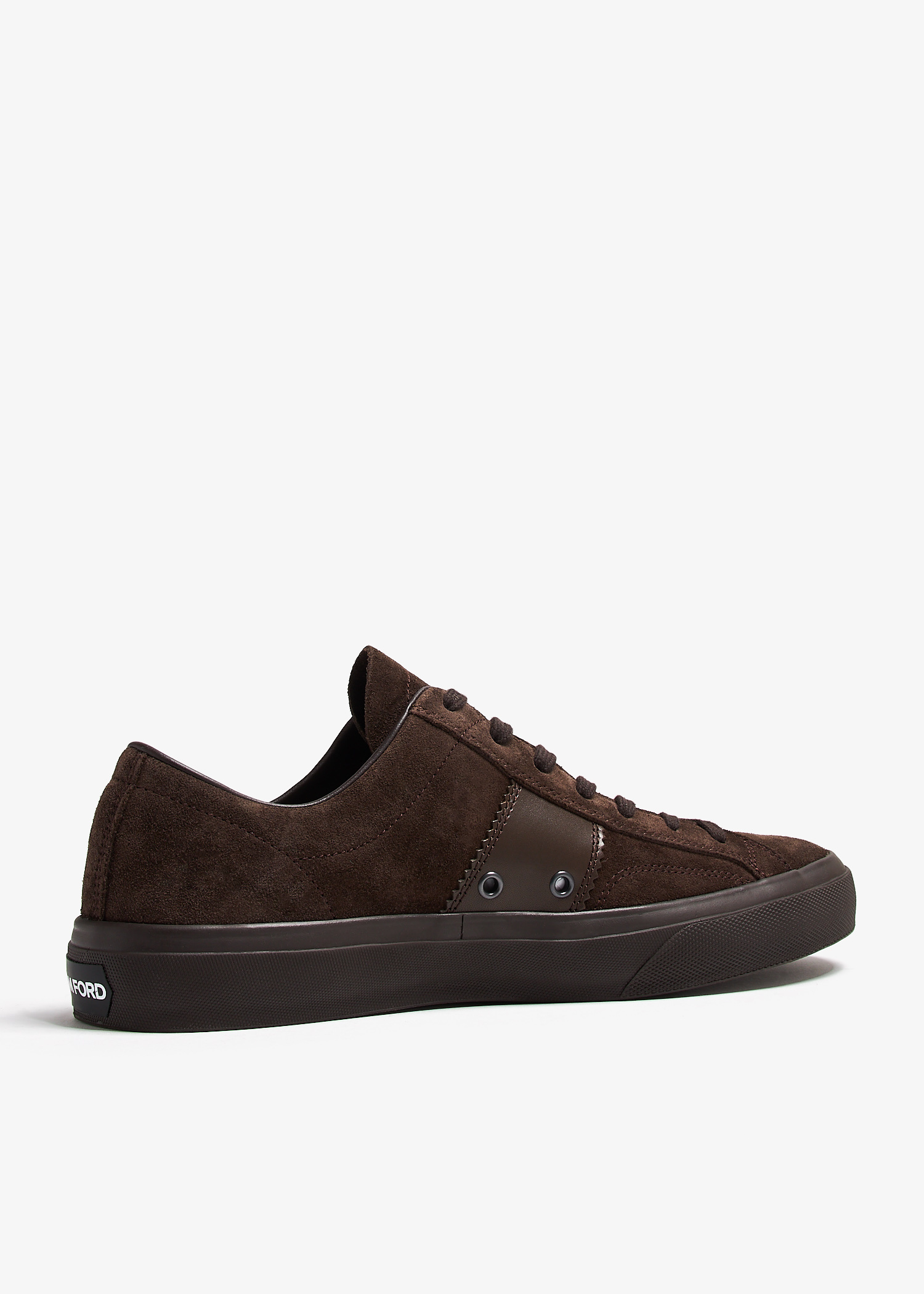 TOMFORD｜SNEAKERS (J0974 LCL123N 3LL03) Tom Ford Cambridge sneakers for Men - Brown in Qatar | Level