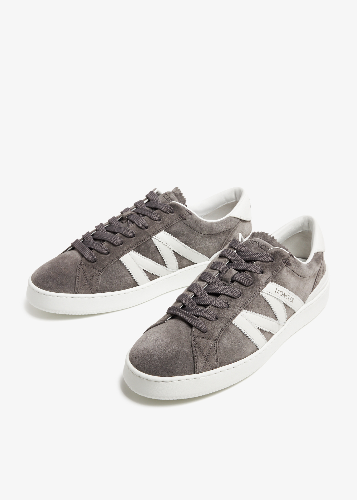 Moncler Monaco M sneakers for Men - Grey in UAE | Level Shoes