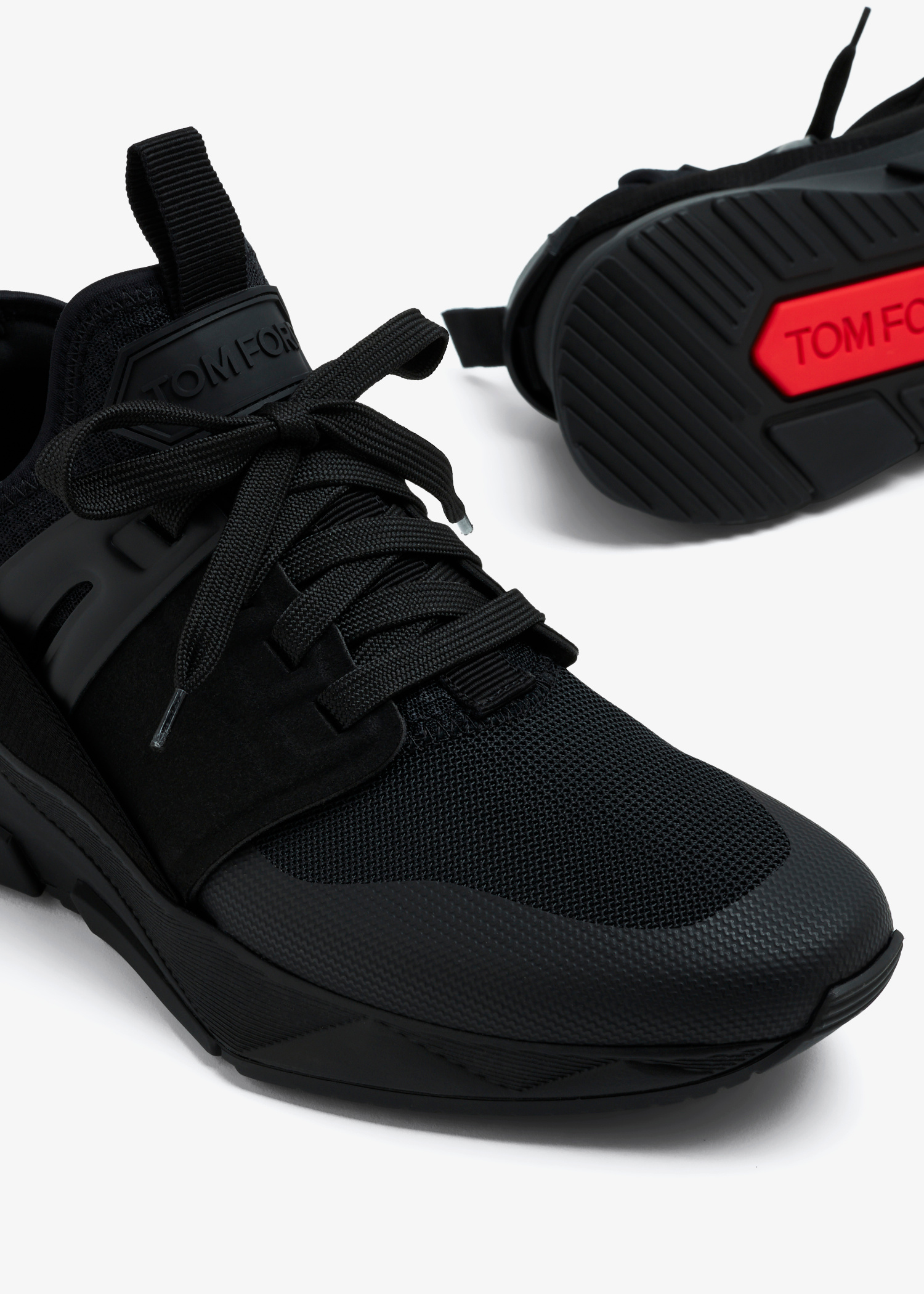 Tom Ford Jago sneakers for Men - Black in KSA | Level Shoes