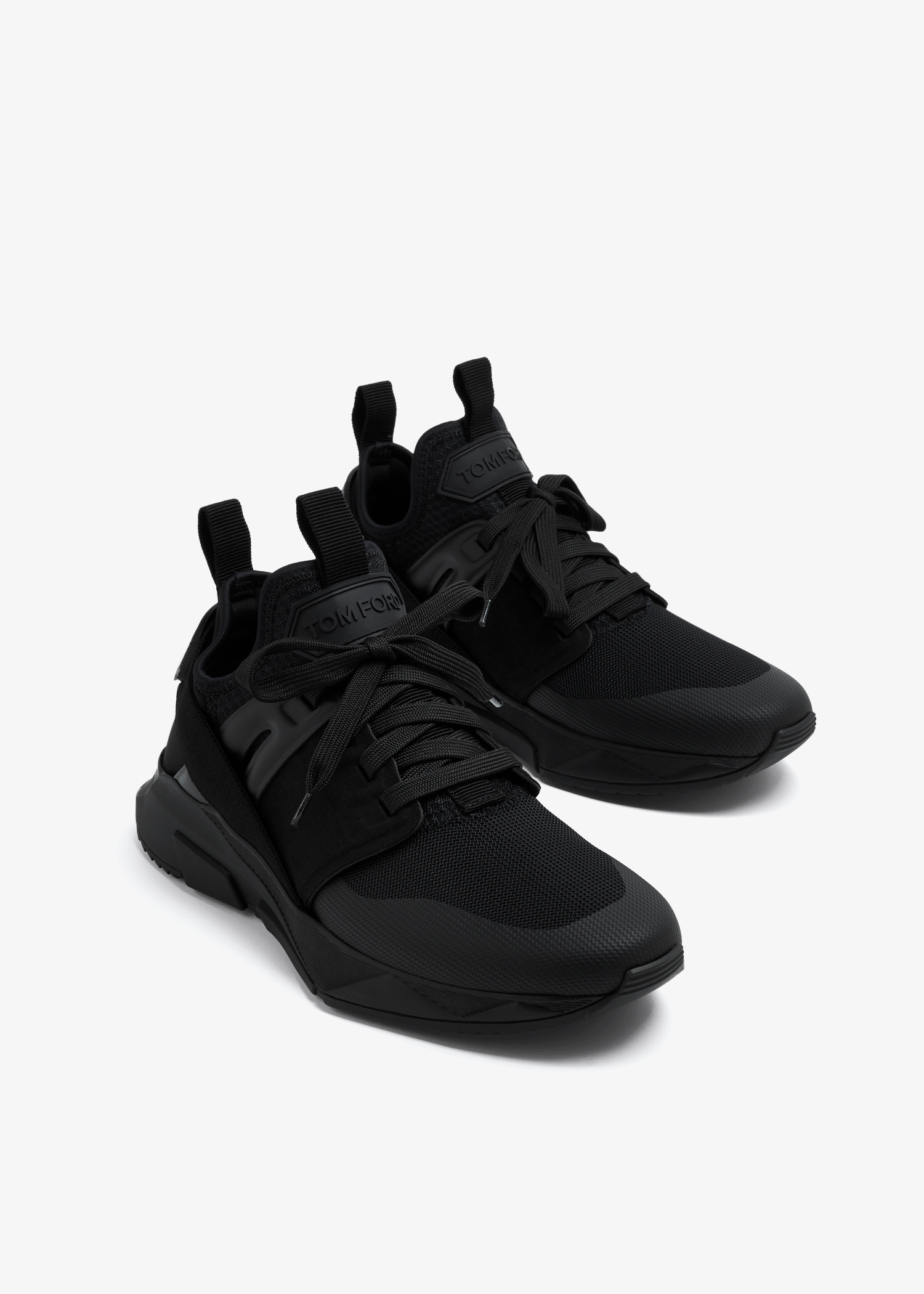 汤姆·福特(Tom Ford) Jago 运动鞋男士- 黑色| Level Shoes