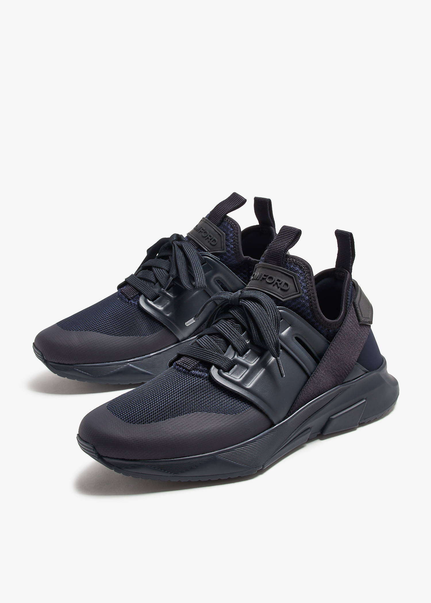 Tom Ford Jago sneakers for Men - Navy in UAE | Level Shoes