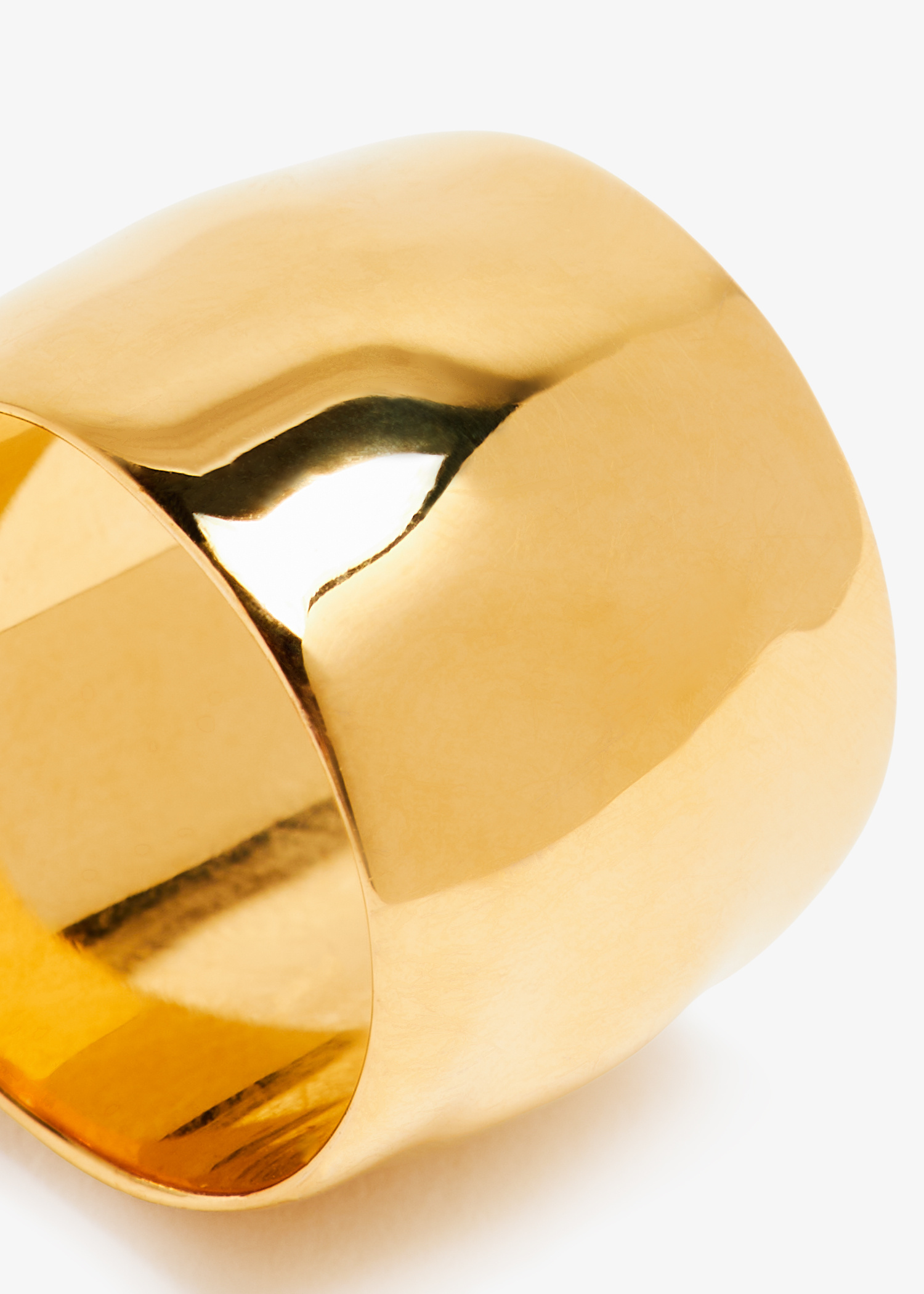 Jil Sander Raw Wildness ring for Women - Gold in UAE | Level Shoes