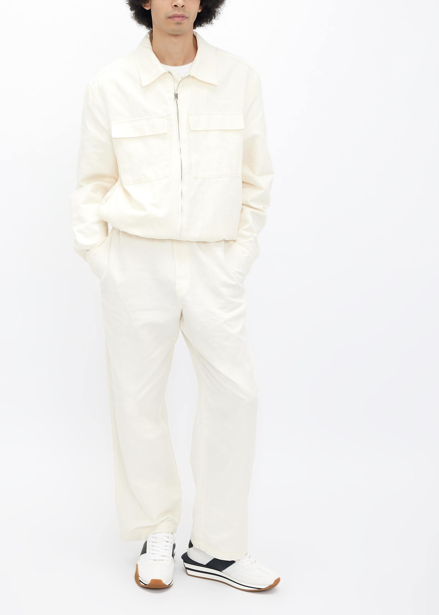 Tom Ford James sneakers for Men - White in UAE | Level Shoes