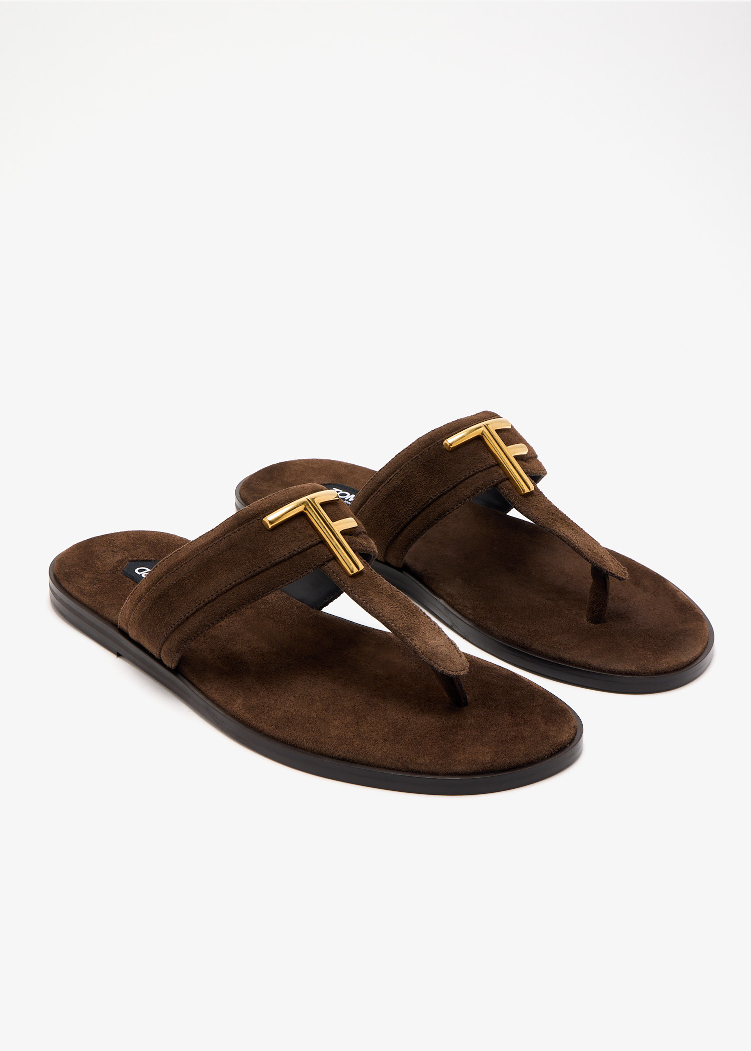 サンダル TOM FORD Men Sandals Brown J1528LCL459N 1B016 Tom Ford Tom Ford Sandals Men Brown | Grailed