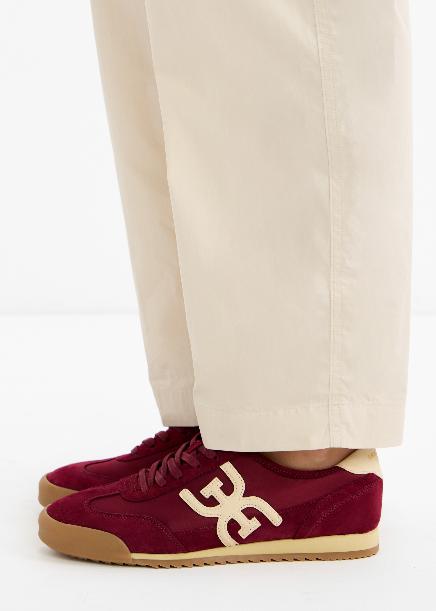 Sam Edelman Ivey sneakers for Women - Burgundy in KSA | Level Shoes
