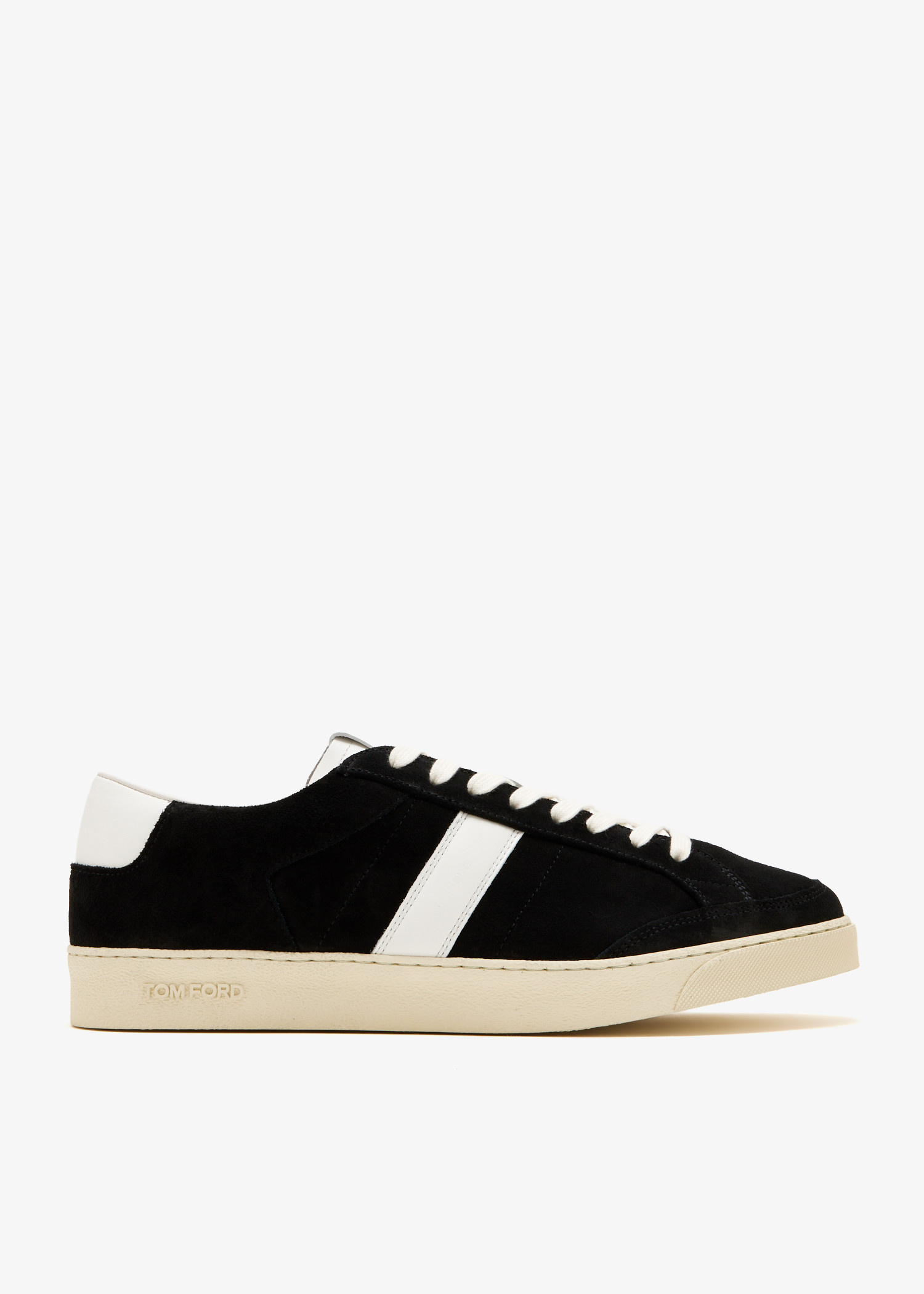 Tom Ford Suede sneakers for Men - Black in KSA | Level Shoes
