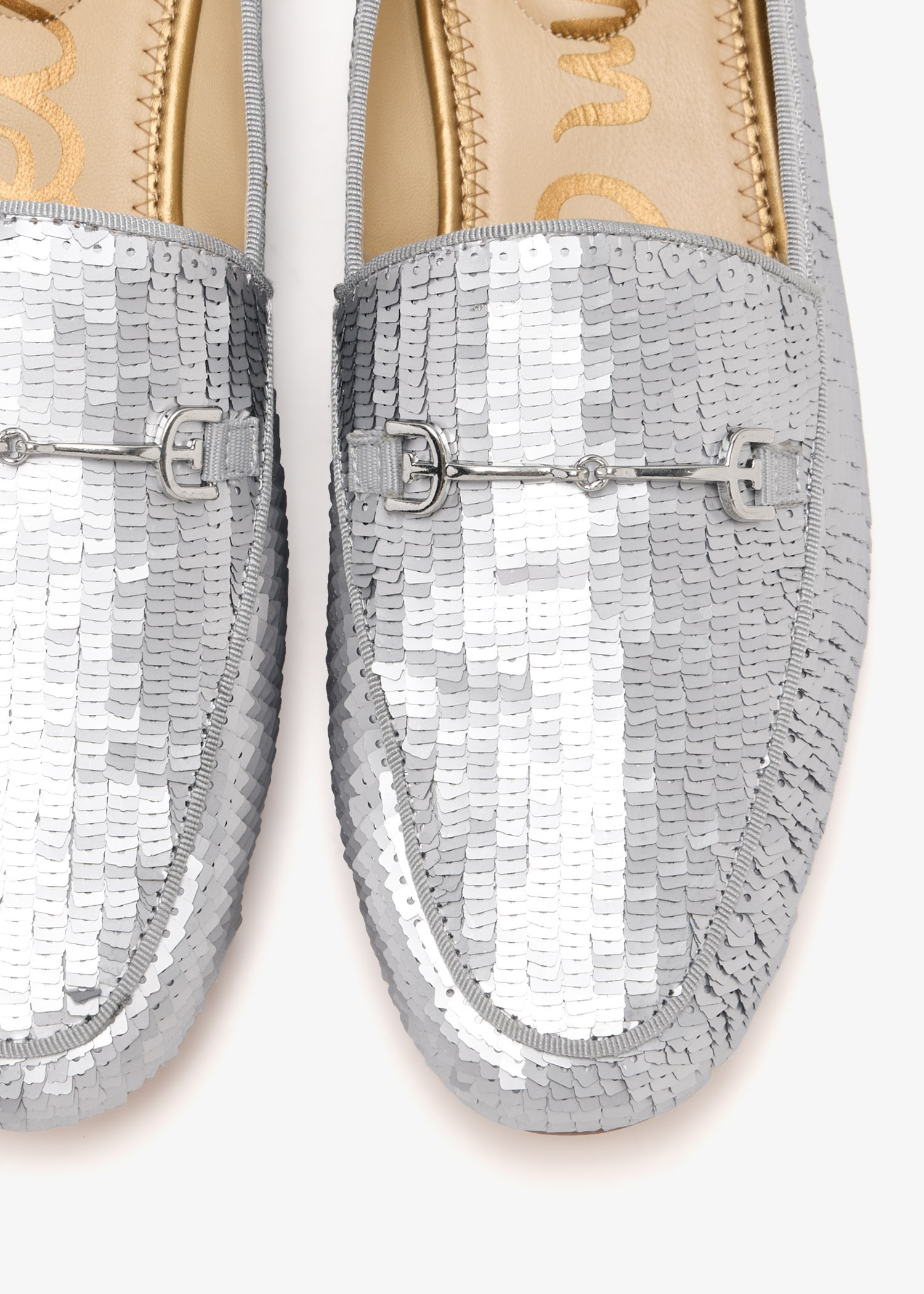 Sam Edelman LORAINE - Slip-ons - Soft Silver/silver-coloured