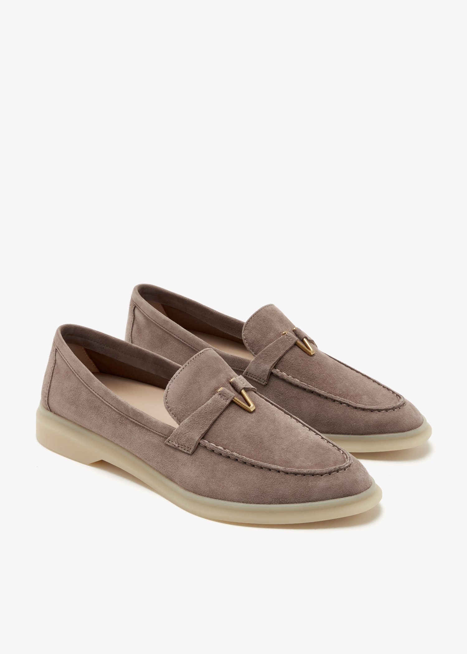 Veronica Beard Ailey loafers for Women - Taupe in USA | Level Shoes