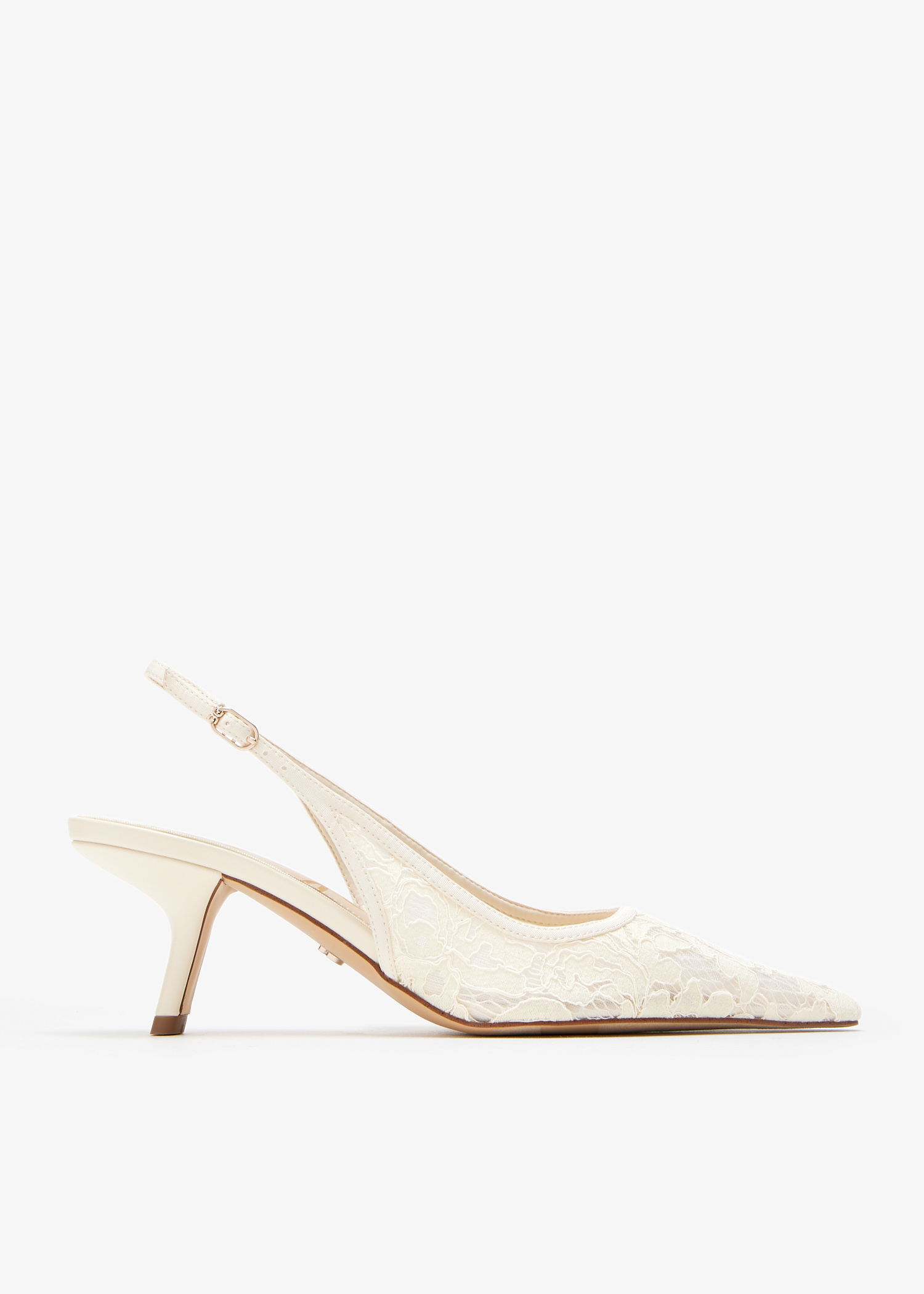 【NONCODE】Xenia Buckle Slingback PEERAGE Zara Women's Wide Width Peep Toe Slingback with