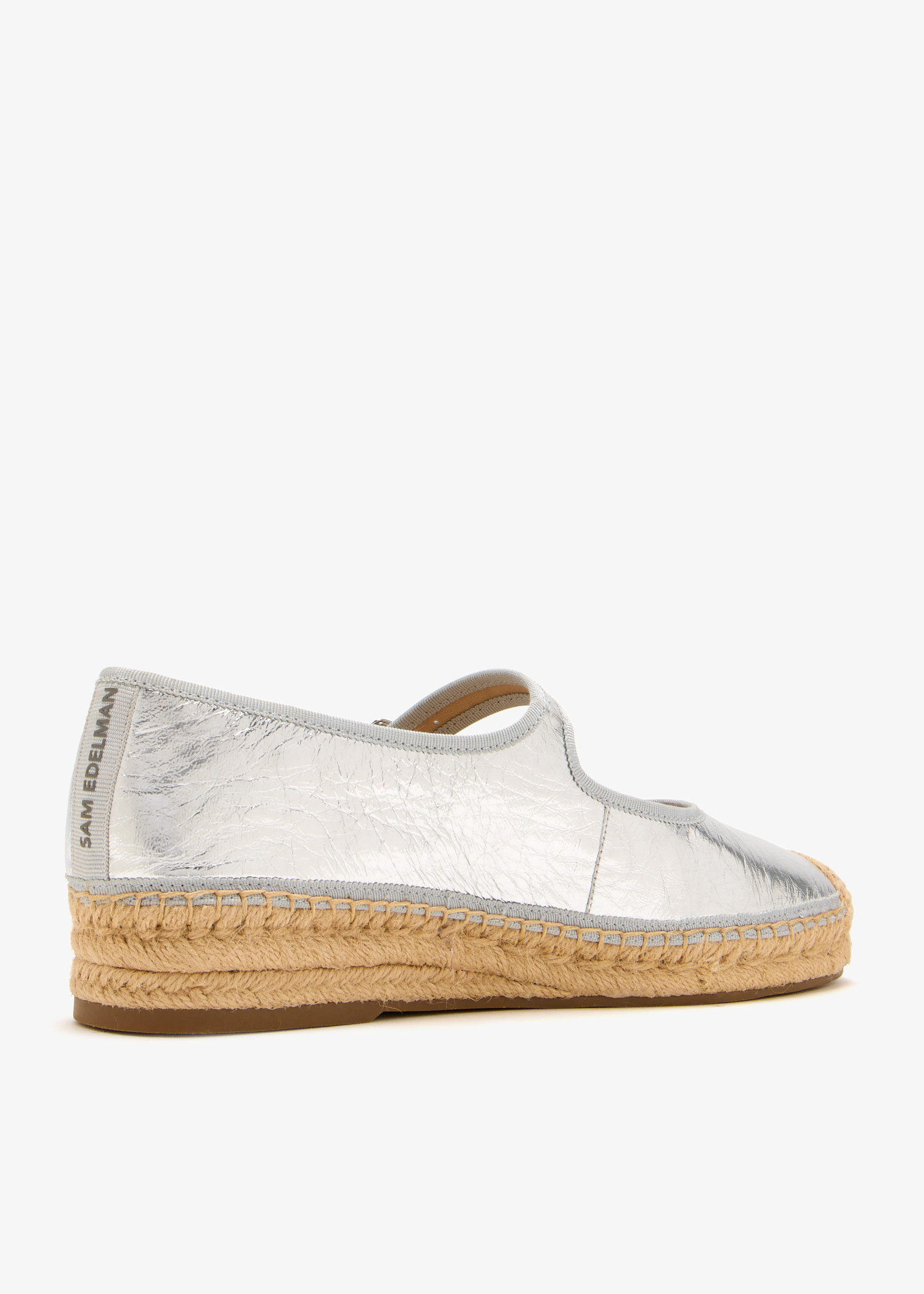Sam Edelman Mackie Mary Jane espadrilles for Women - Silver in USA