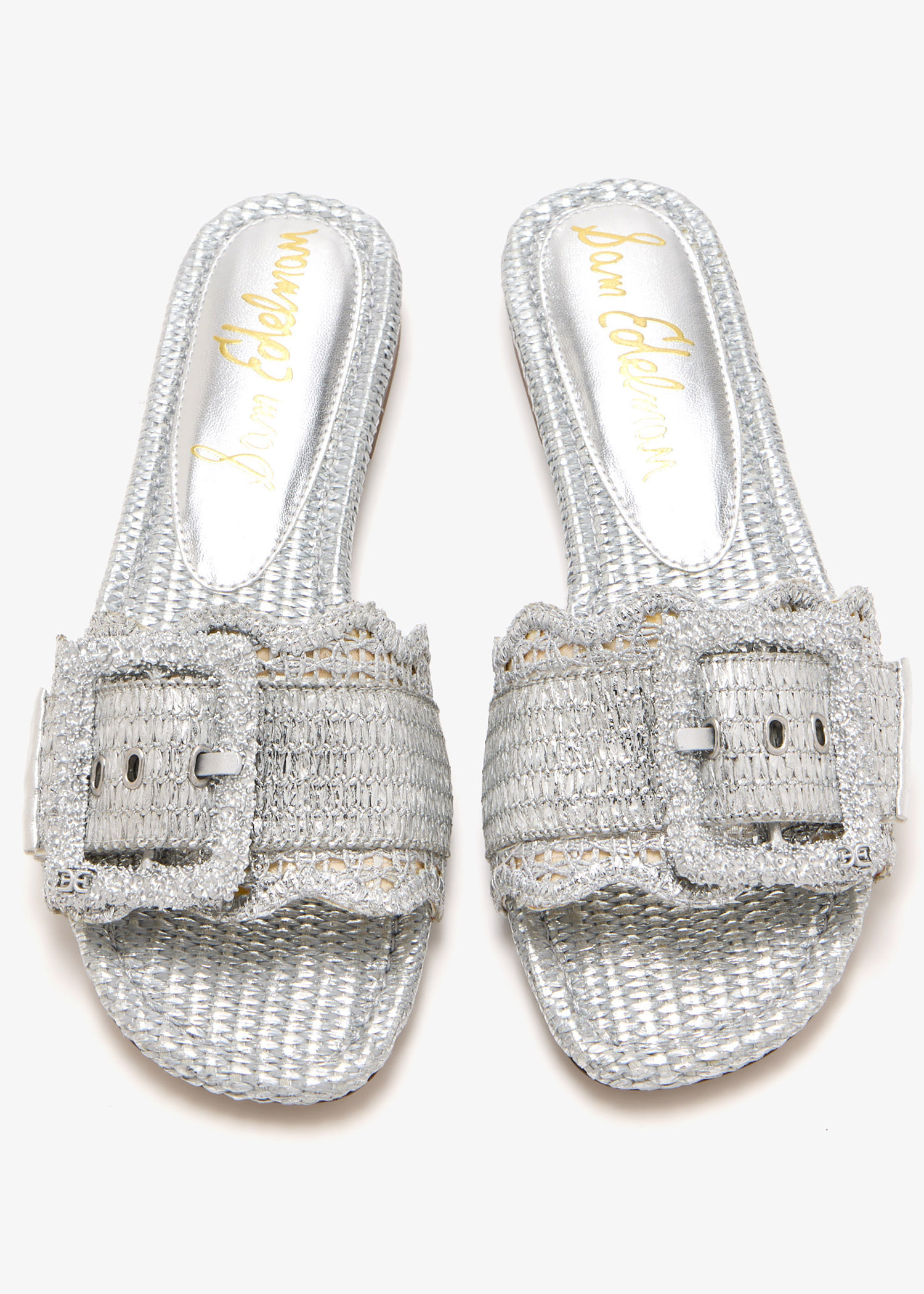 Sam Edelman Bambi sandals for Women - Silver in USA | Level Shoes