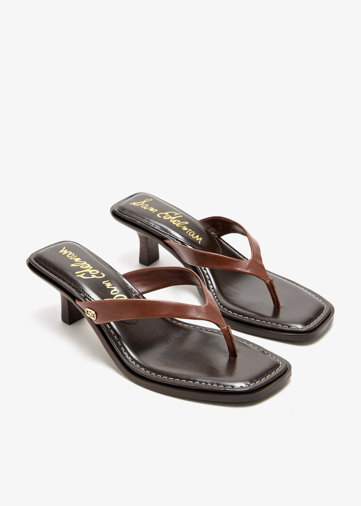 Sam Edelman Dollie thong sandals for Women - Brown in USA | Level
