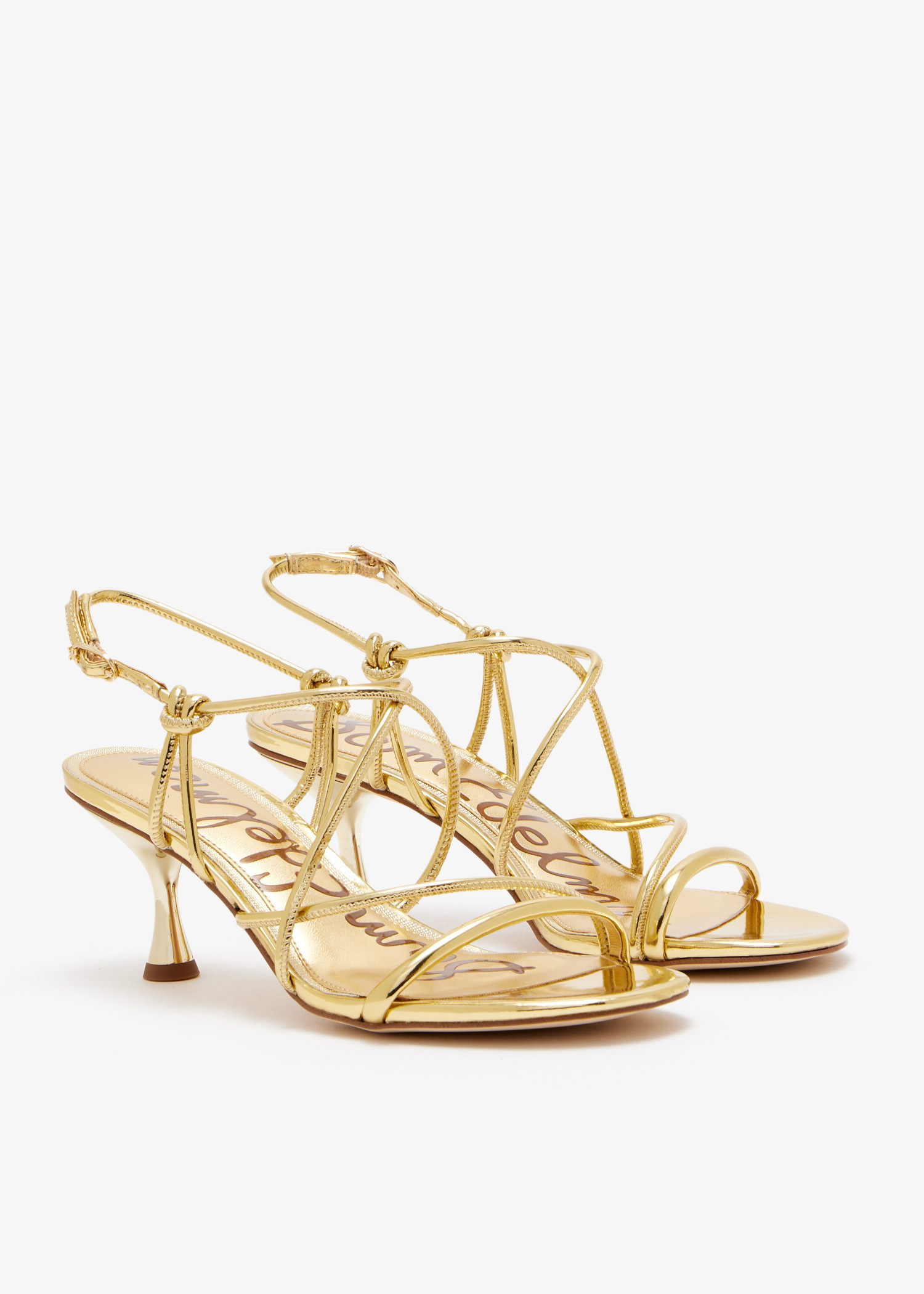 Sam Edelman Riana sandals for Women - Gold in USA | Level Shoes