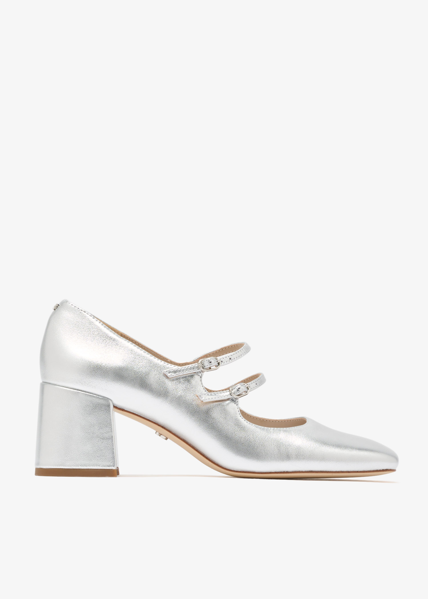 Sam Edelman Sarah Mary Jane pumps for Women - Silver in USA