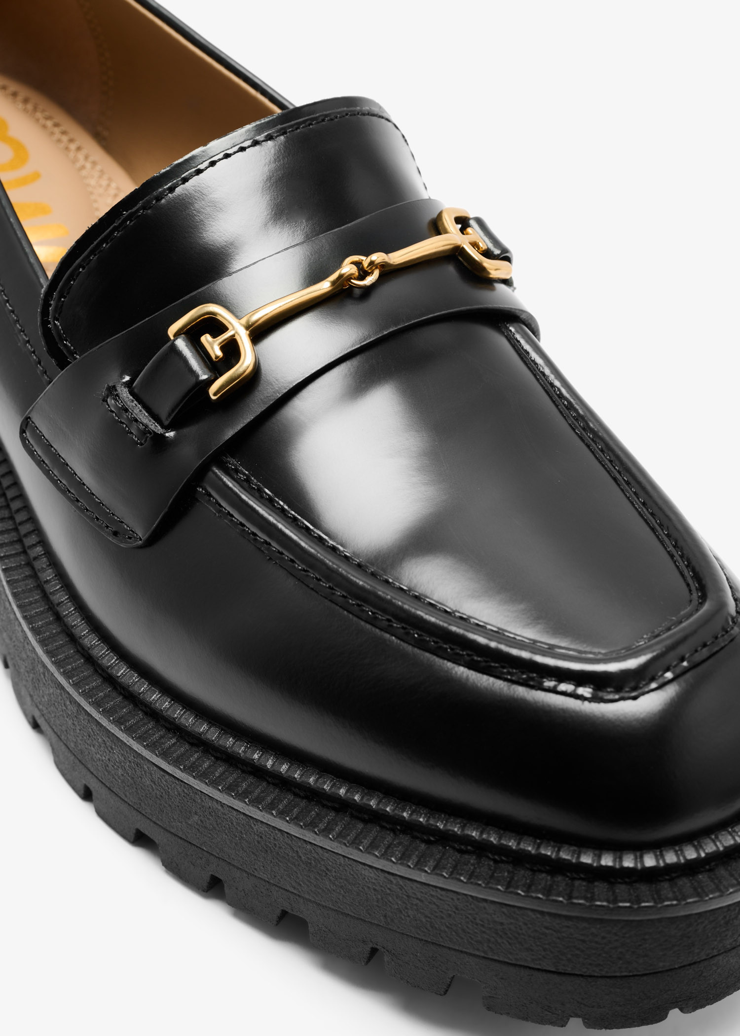 Sam Edelman Lea platform loafers for Women - Black in USA | Level