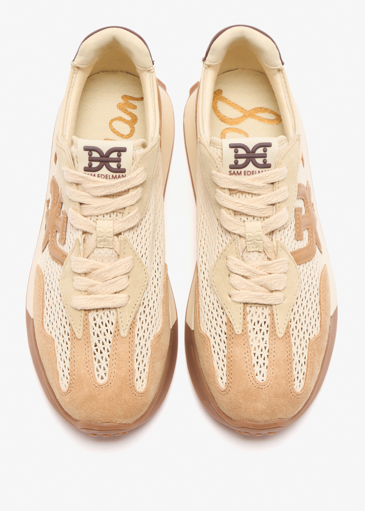 マンムー L3 ed1&マンムー lv58 アンリミ セットL3 PSA10 Sam Edelman Langley mesh sneakers for Women - Beige in USA | Level