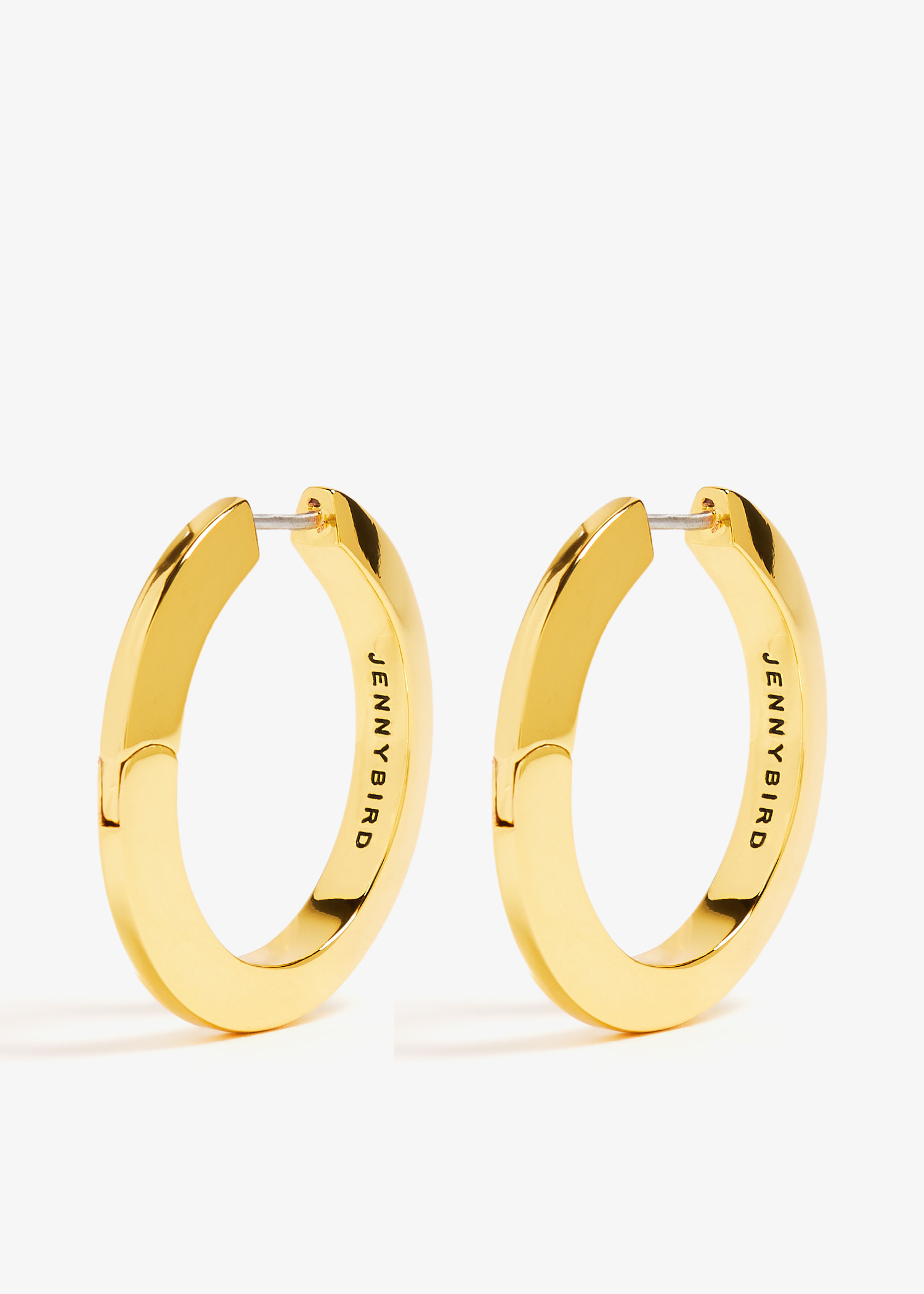 Jenny Bird Toni hinged hoop earrings for Women - Gold in UAE