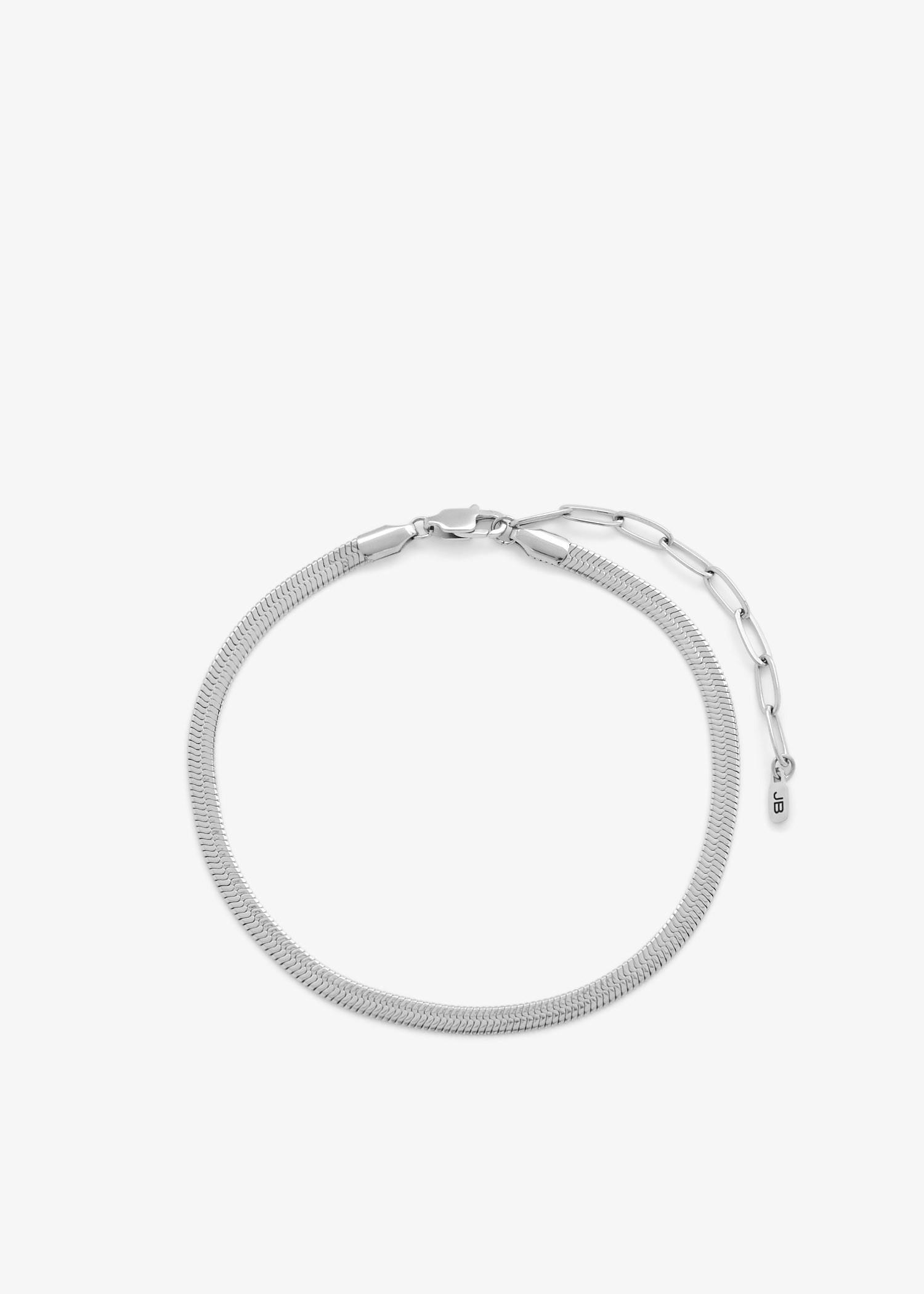 Jenny Bird Zeina anklet for Women - Silver in UAE | Level Shoes