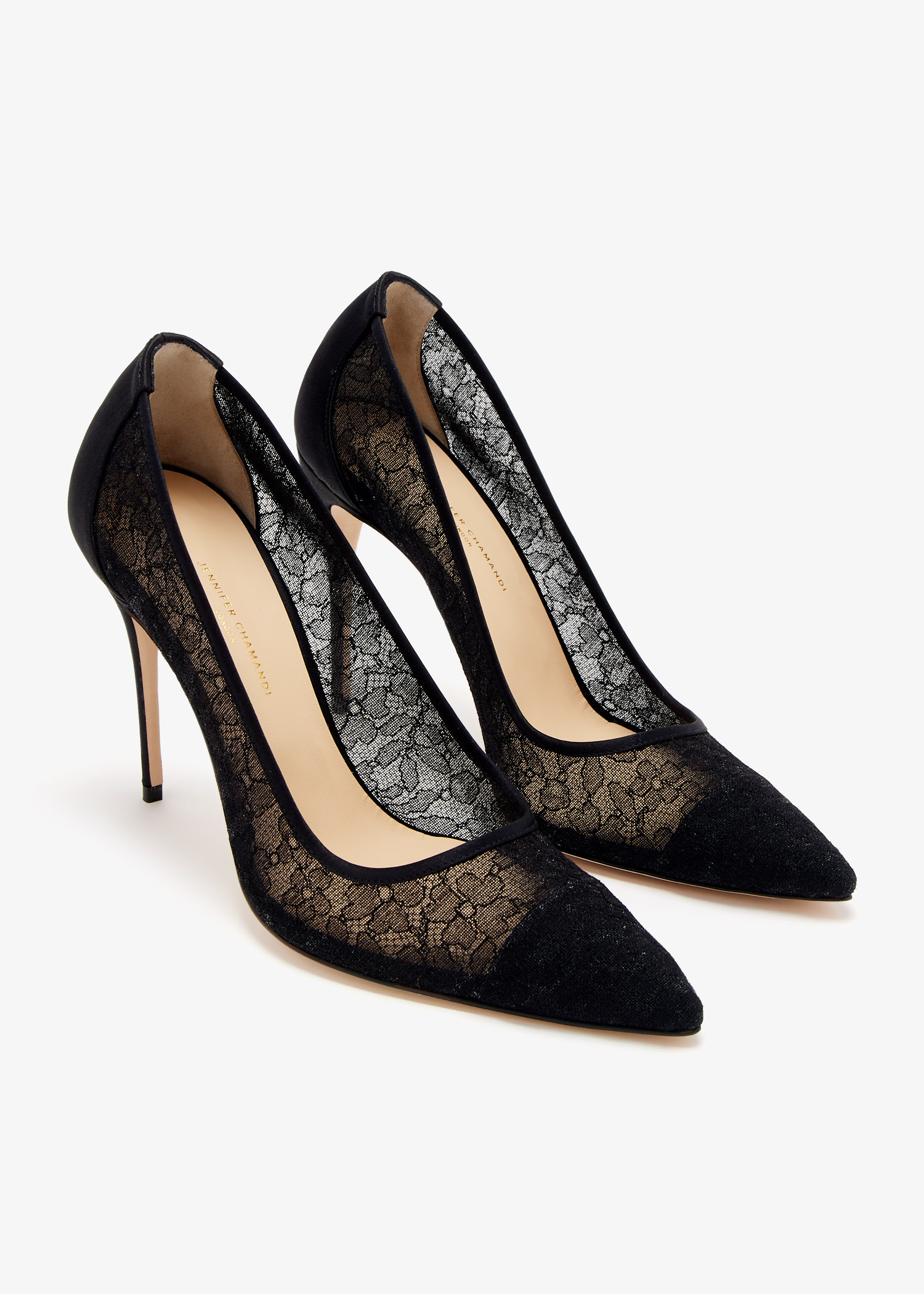 Jennifer Chamandi Lorenzo 105 pumps for Women - Black in KSA