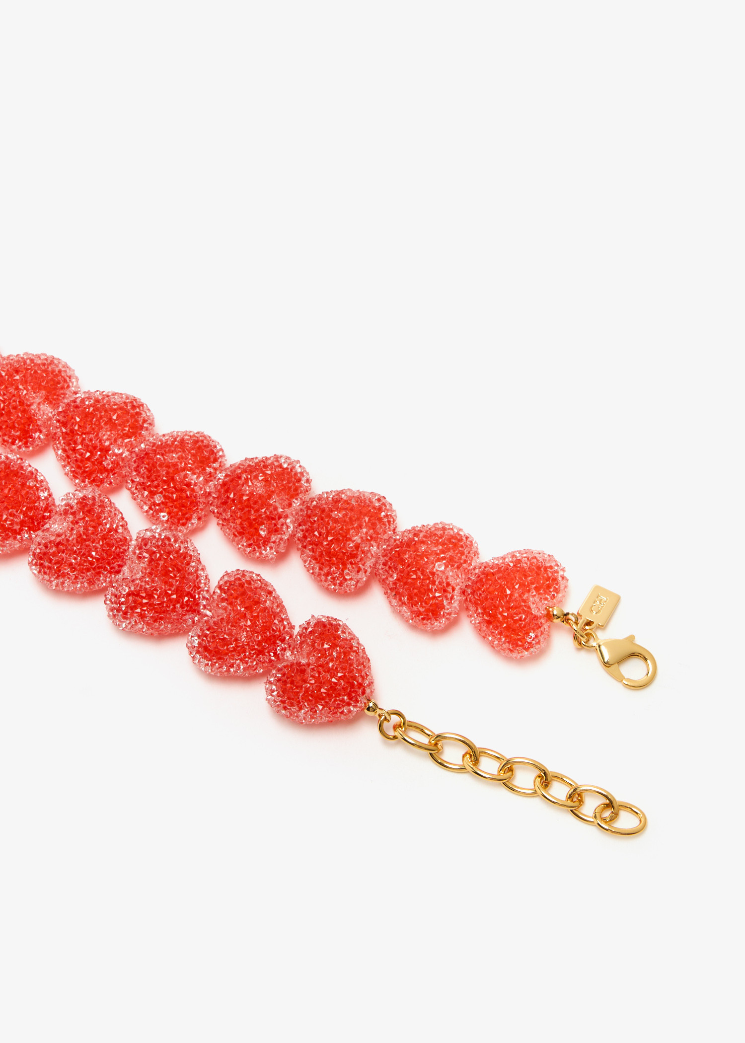 Crystal Haze Jewelry Jelly Heart ネックレス Jelly Heart Necklace - Rainbow – Crystal Haze Jewelry
