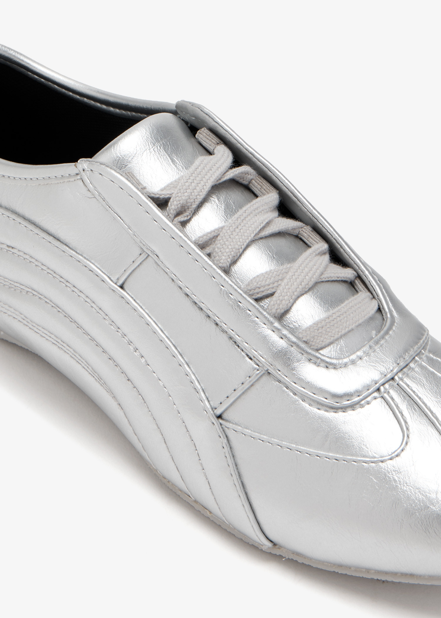 JW PEI Ferne Streamlined Lustrous sneakers for Women - Silver in
