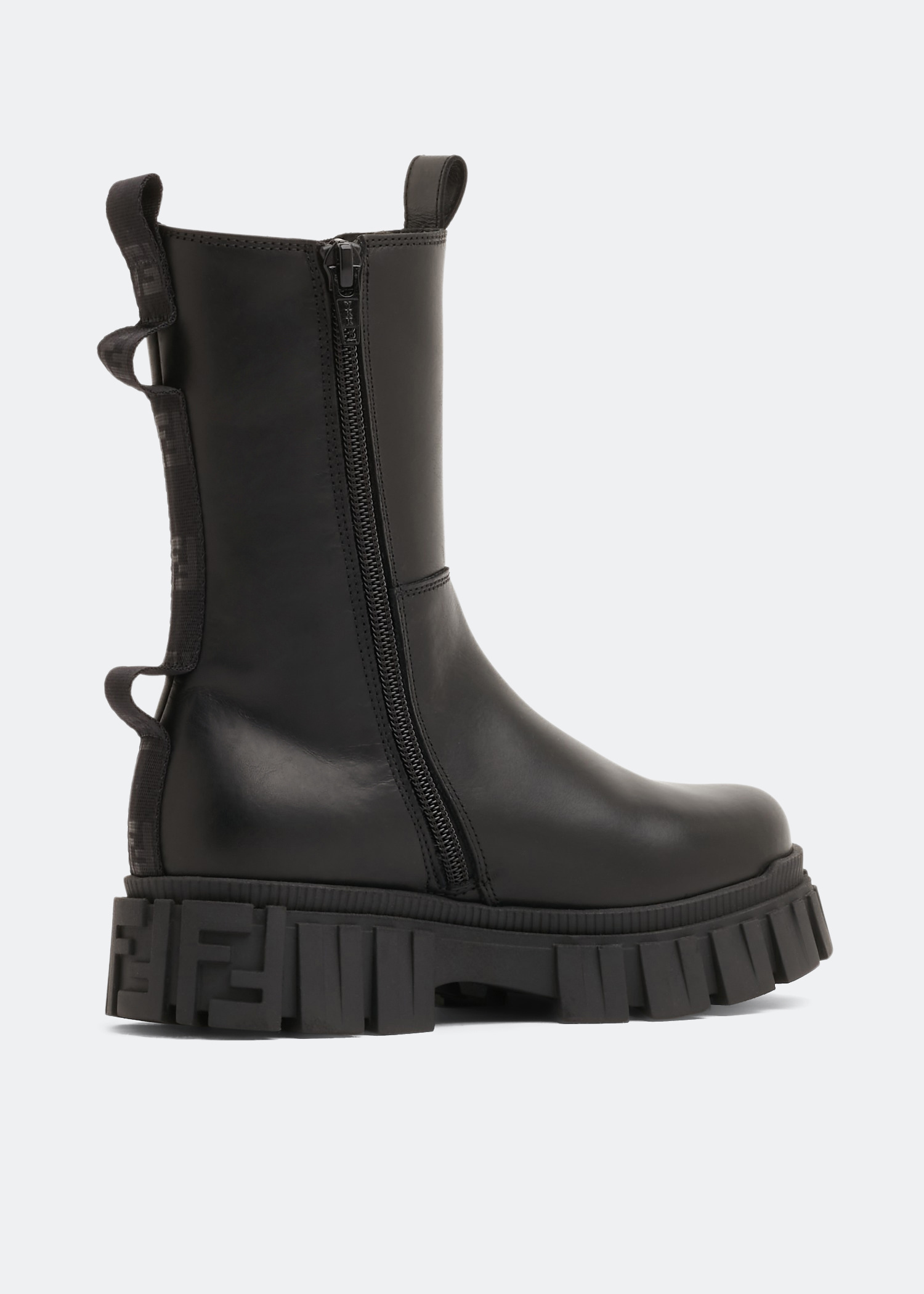 FENDI Biker boots for Girl - Black in UAE | Level Shoes