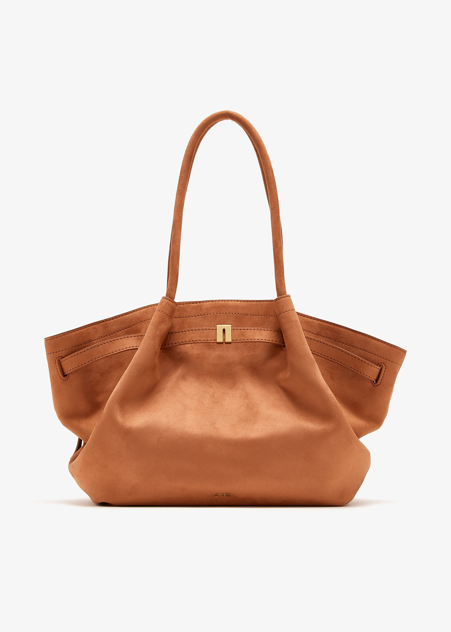 トートバッグ JW PEI FW25 Hana Medium Tote Bag (JH306B04 34) Large Tote Bag Black Faux Suede Women bag - JW PEI Hana