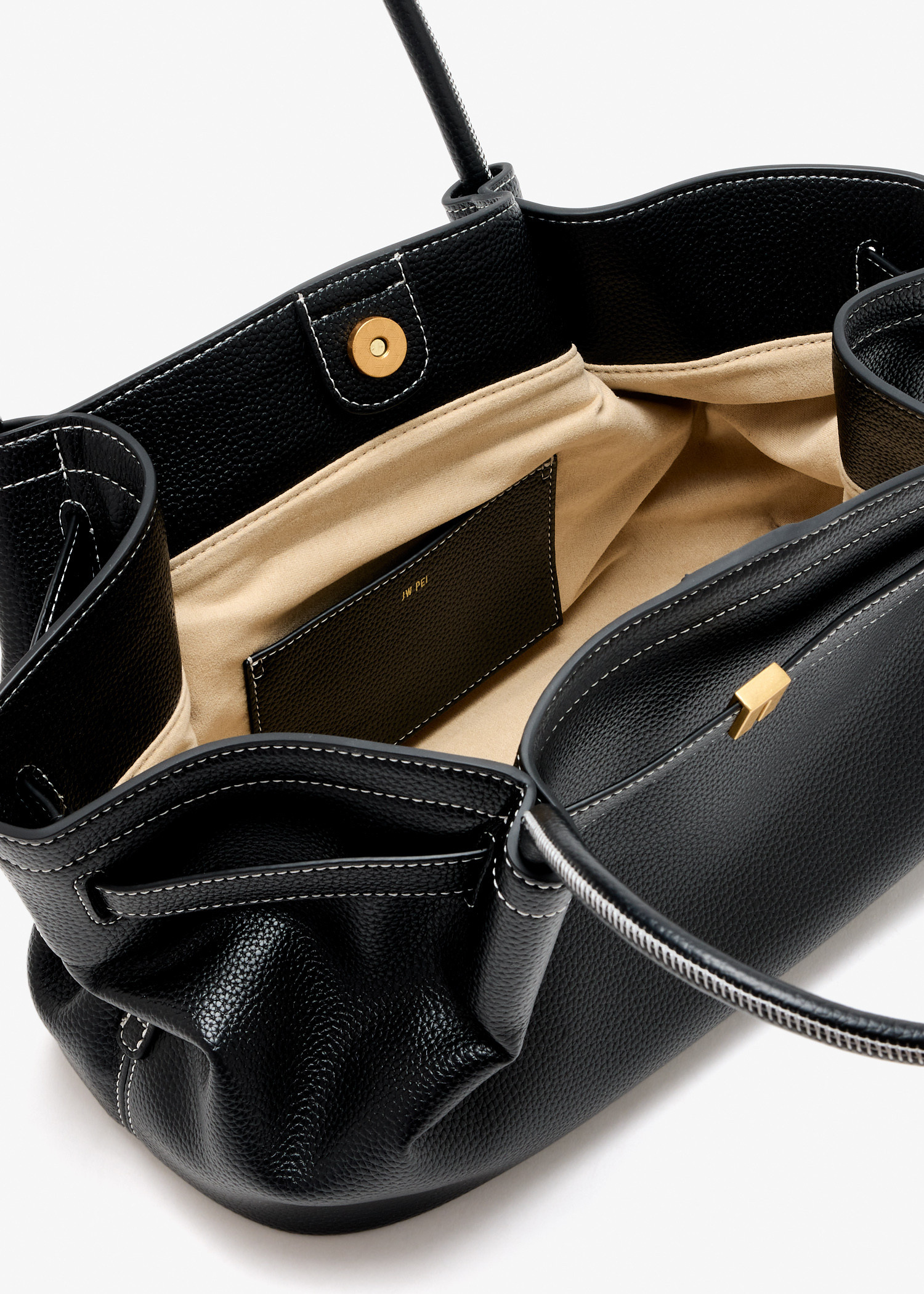 JW PEI Hana Wide tote bag for Women - Black in UAE | Level Shoes