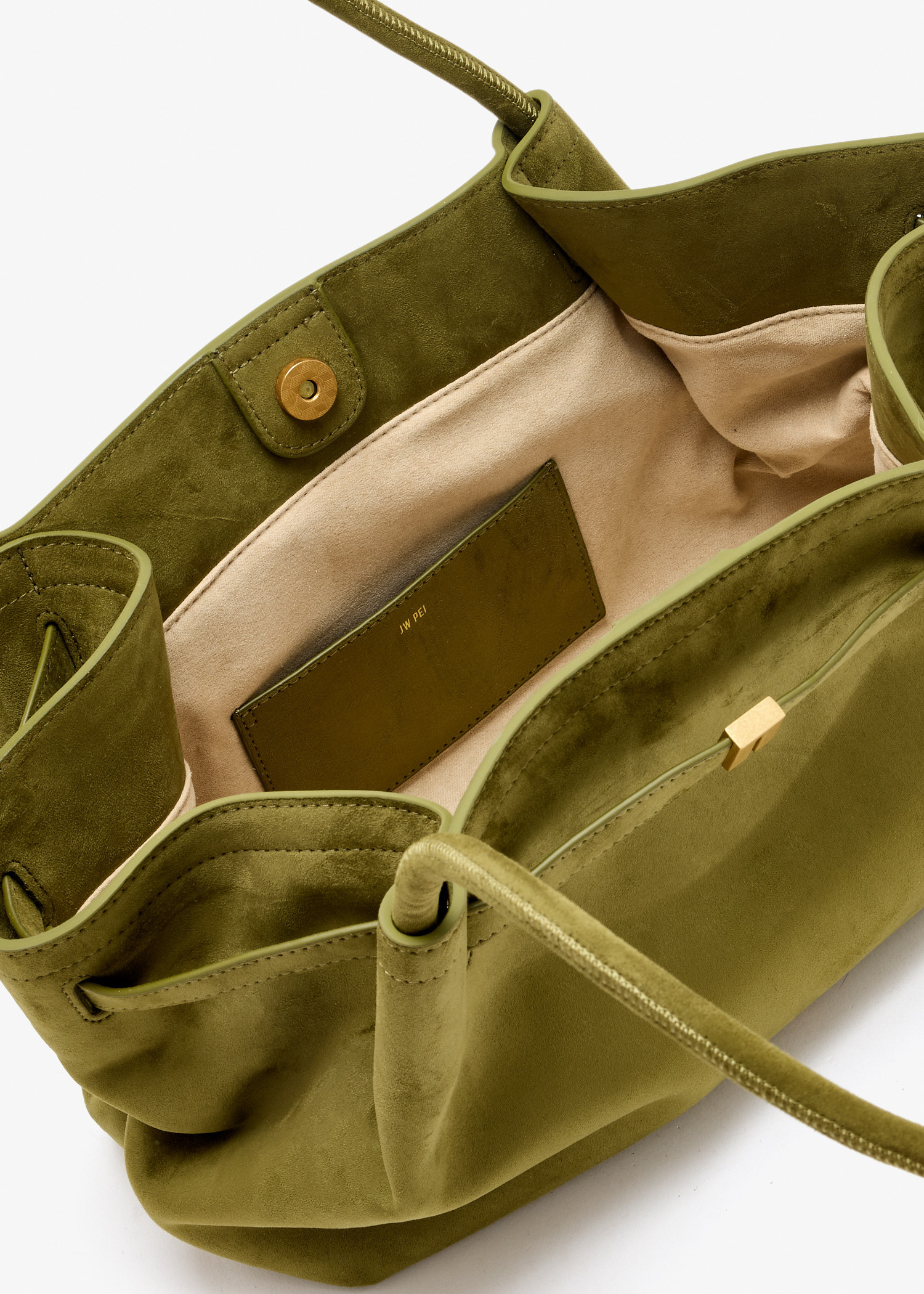 JW PEI Hana Wide tote bag for Women - Green in KSA | Level Shoes