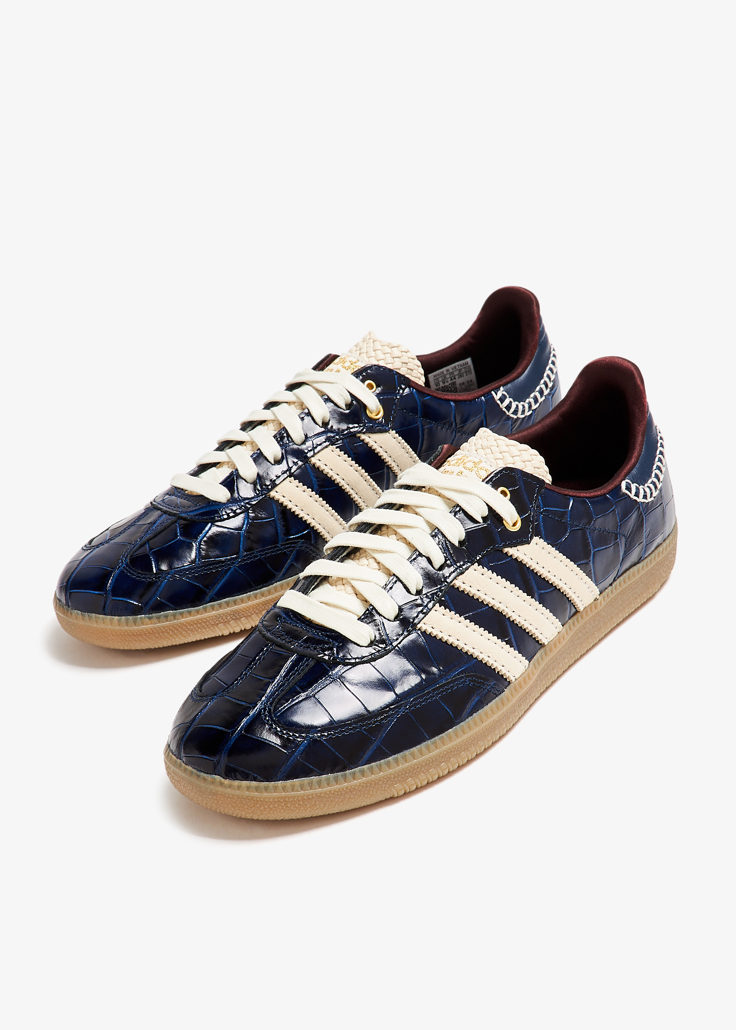 靴 adidas wales bonner Adidas x Wales Bonner Leather Sneakers | Black | FARFETCH HK