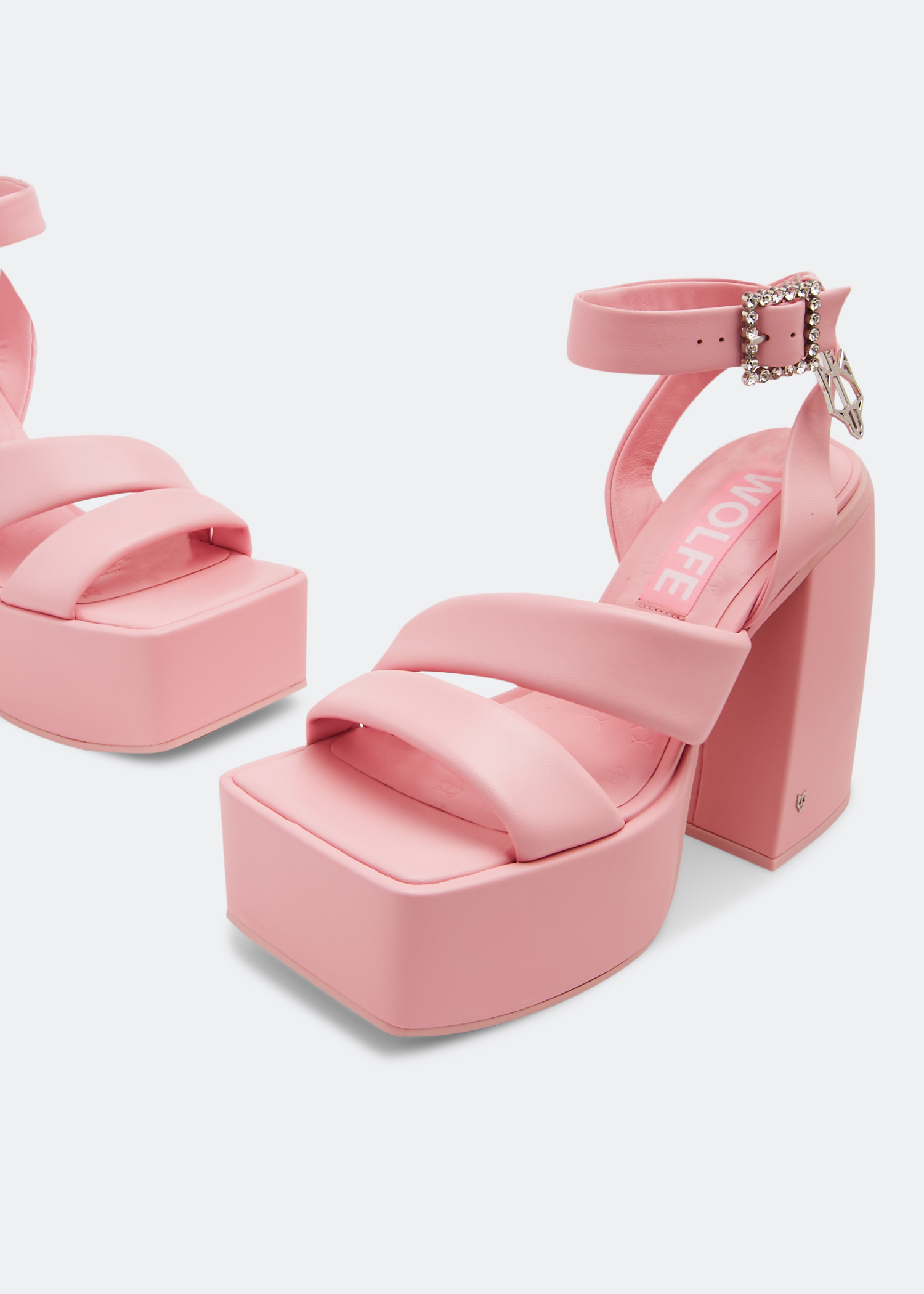 Naked Wolfe Jingle platform sandals for Women - Pink in USA