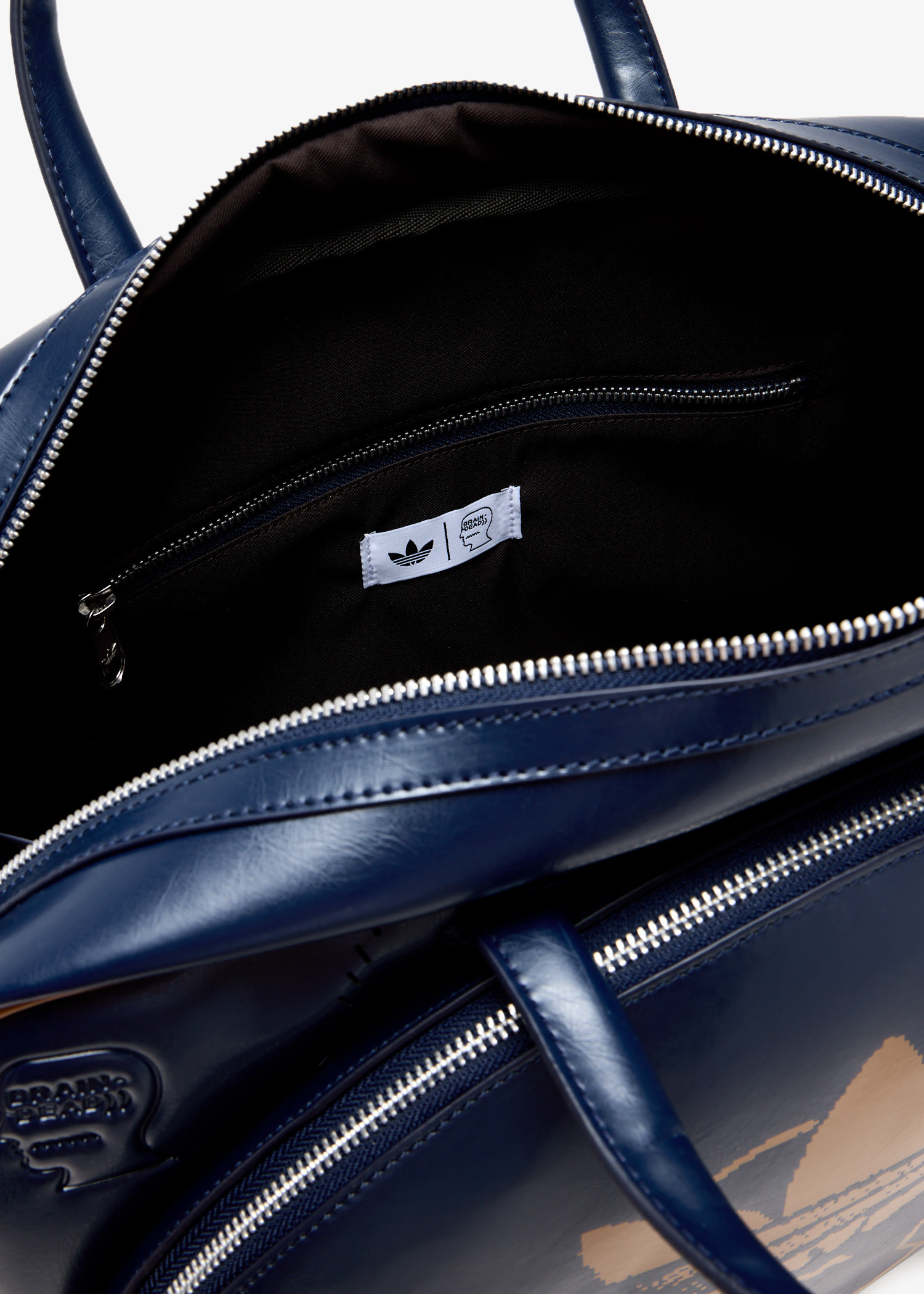 DRESSEDUNDRESSED バックロゴ ネイビー DRESSEDUNDRESSED バックロゴ ネイビー