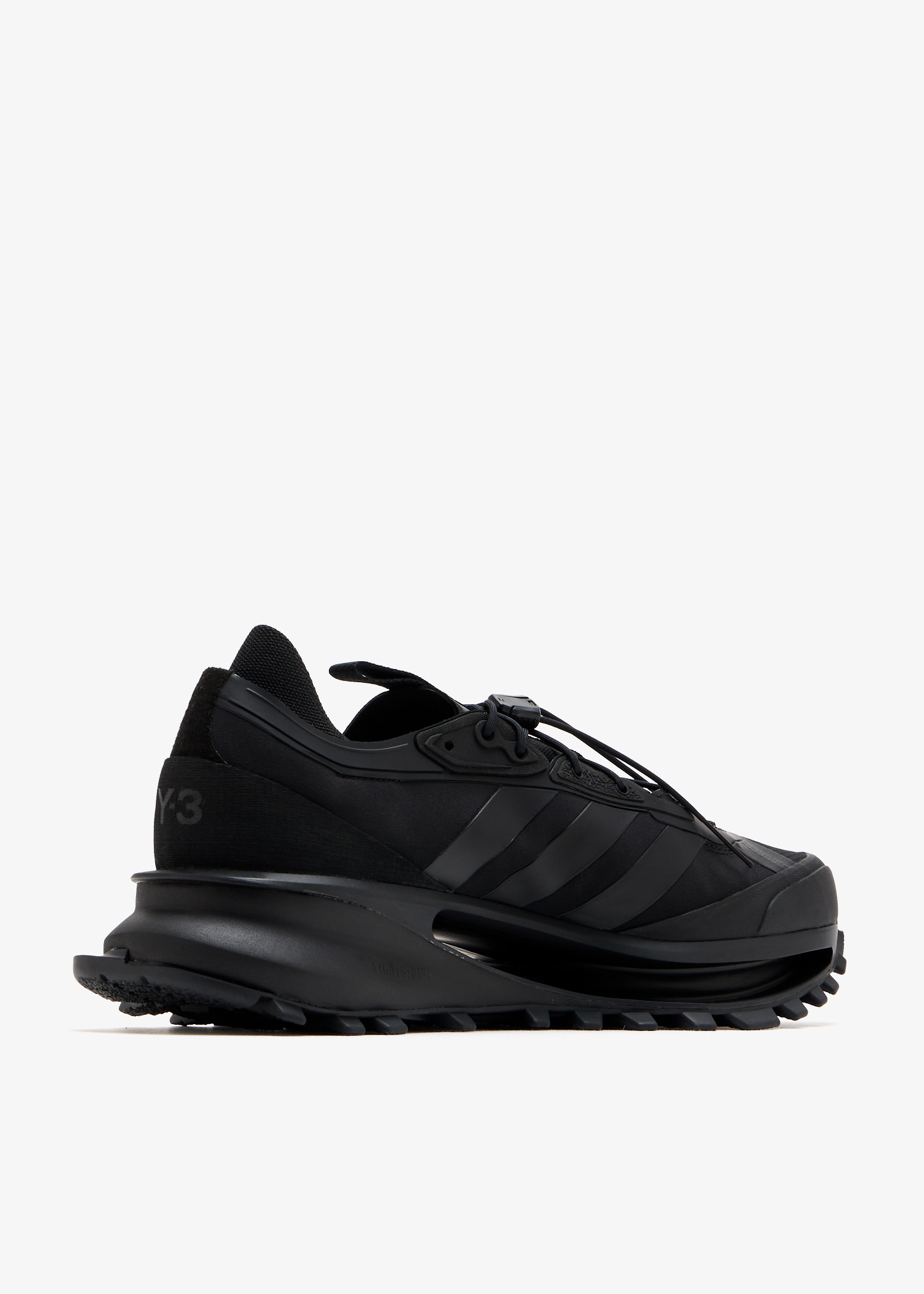 Y3 S Gendo Trail Sneakers JQ0198 Black US Size 71/2 Unisex ADIDAS ORIGINALS + Y-3 S-Gendo Trail rubber-trimmed mesh  main image 2