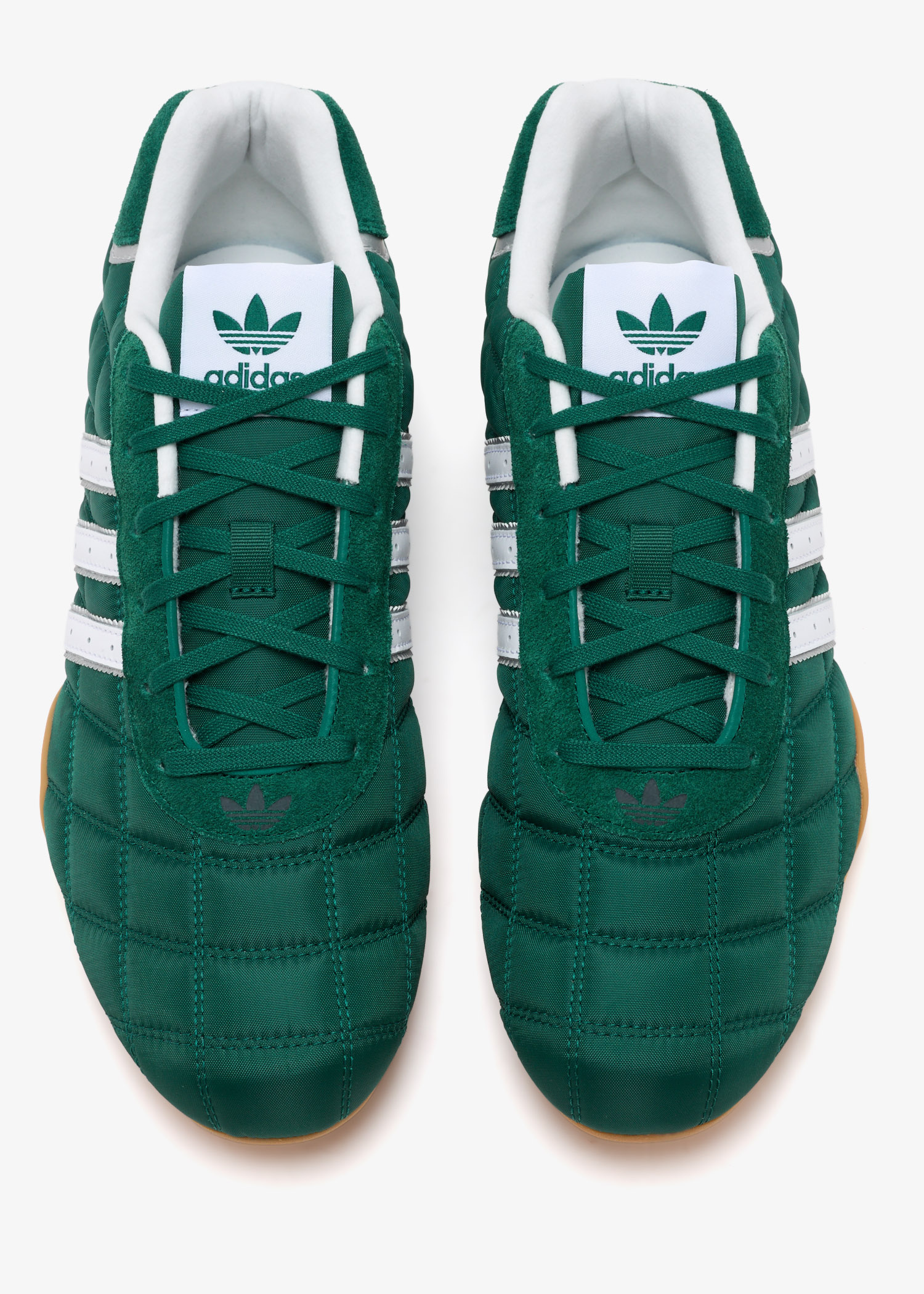 adidas gazelle silver green womens Back 70 Ghost C26 Sneaker main image 1