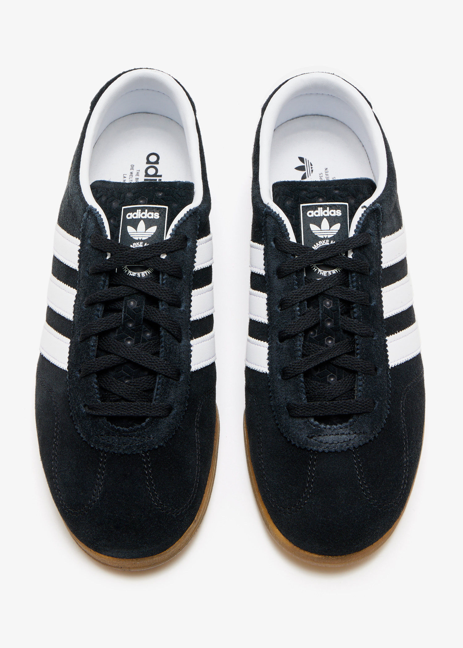 adidas Originals Womens Gazelle Lo Pro Trainer - Black - Size - 3