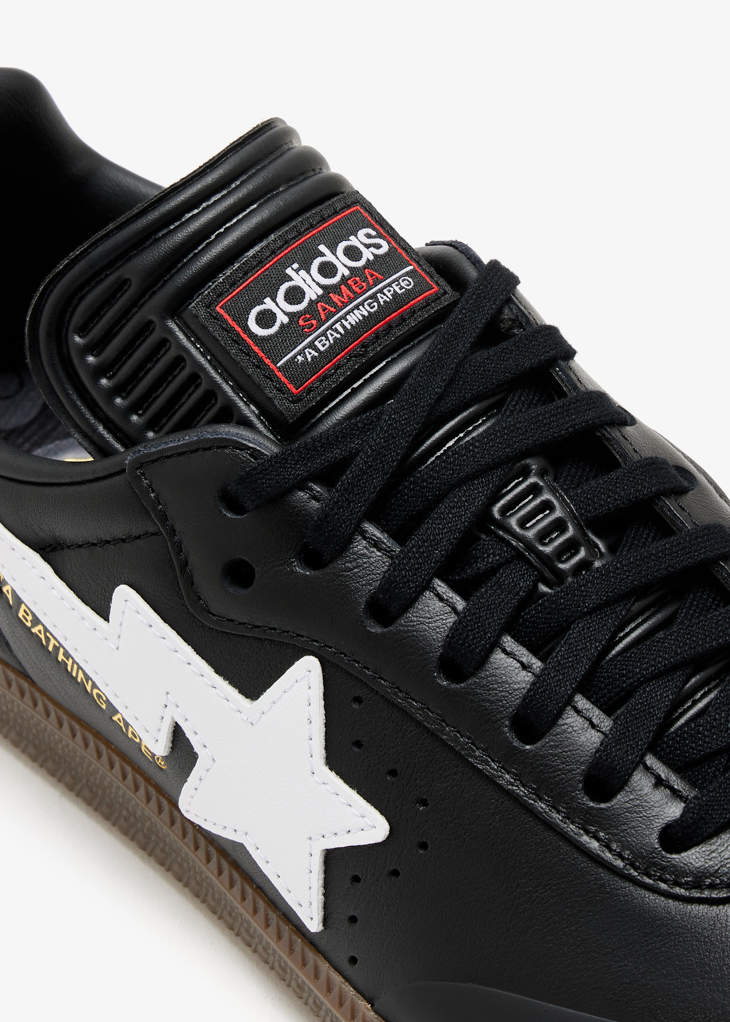 adidas x BAPE Samba sneakers for ADULT-UNISEX, Men, Women - Black in USA | Level Shoes adidas x BAPE Samba sneakers for ADULT-UNISEX, Men, Women - Black in USA | Level Shoes