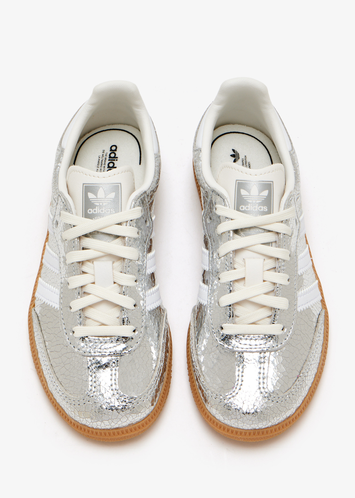 adidas Samba OG sneakers for Girl - Silver in USA | Level Shoes